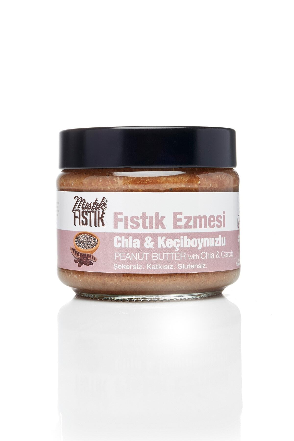 Mıstık Fıstık Mıstıkfıstık Chia Ve Keçiboynuzlu Fıstık Ezmesi 280 G.