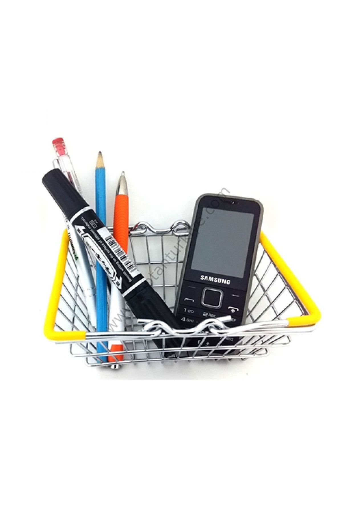 NO.8 HOUSE Mini Market Alışveriş Sepeti Kalemlik