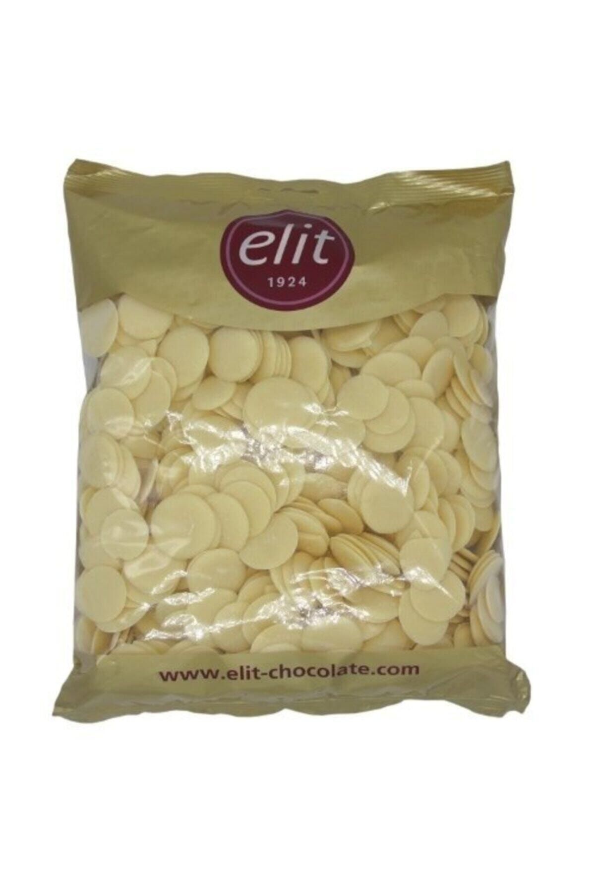 Cakes&Party Elit Fildişi Çikolata Pul Kuvertür 1 Kg