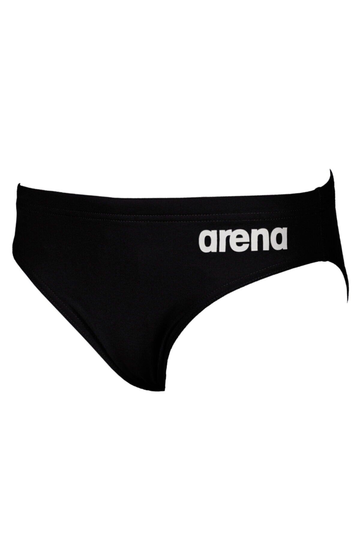 ARENA Erkek Çocuk Siyah B Solid Brief Jr Yüzücü Mayo 2a25855