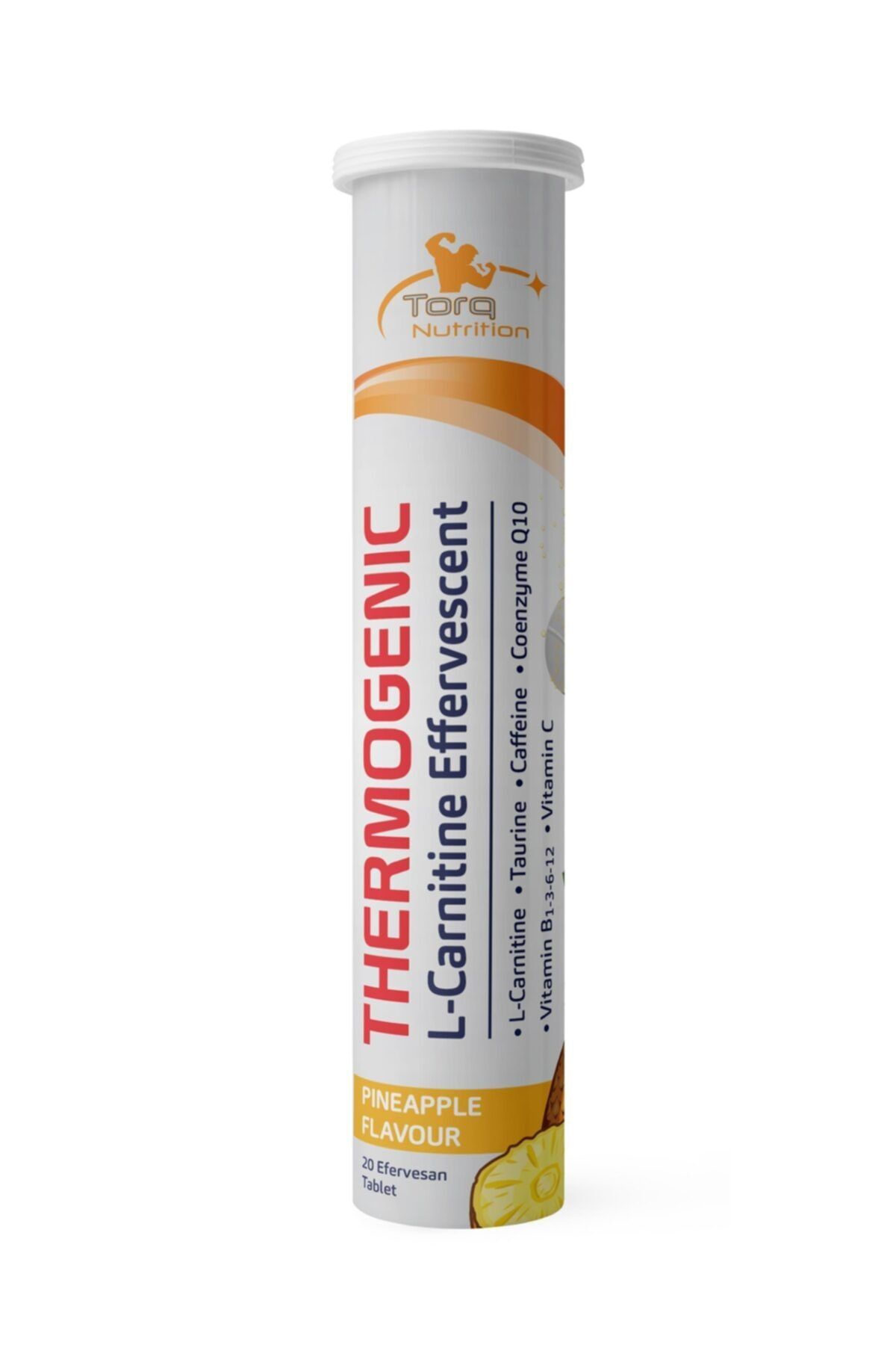 Torq Nutrition Thermogenic L-carnitine Ananas 20 Efervesan Tablet