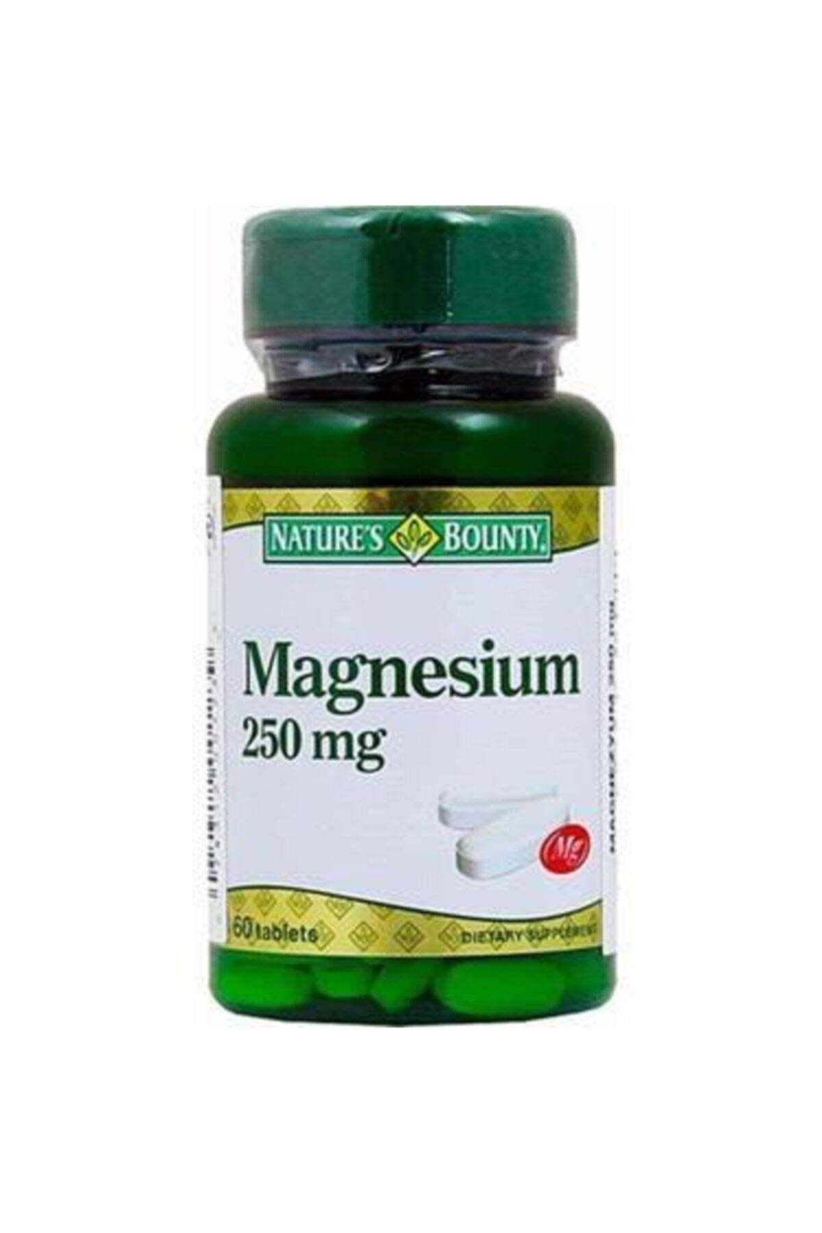 Nature's Bounty Magnesium 250 Mg 60 Tablet