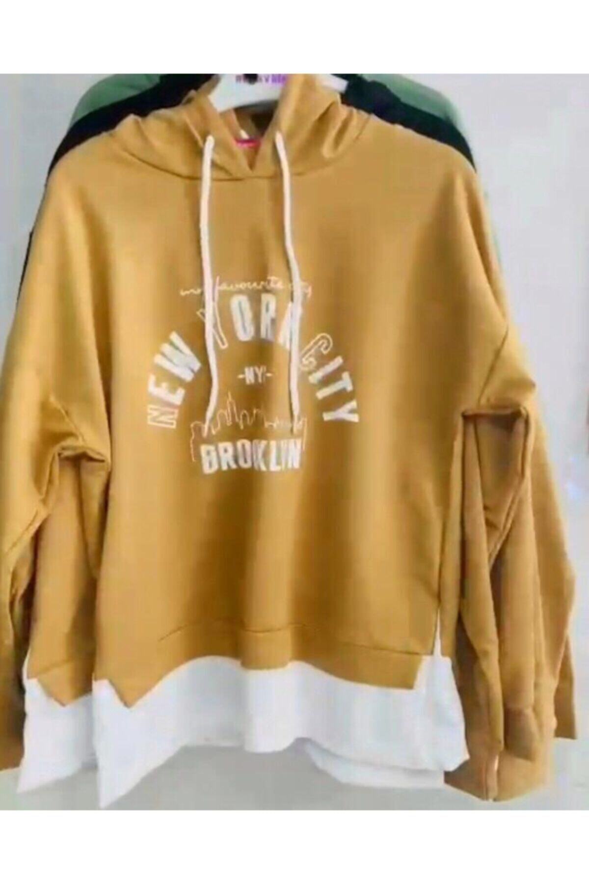 MEGA Kadın Kapşonlu Sweatshirt