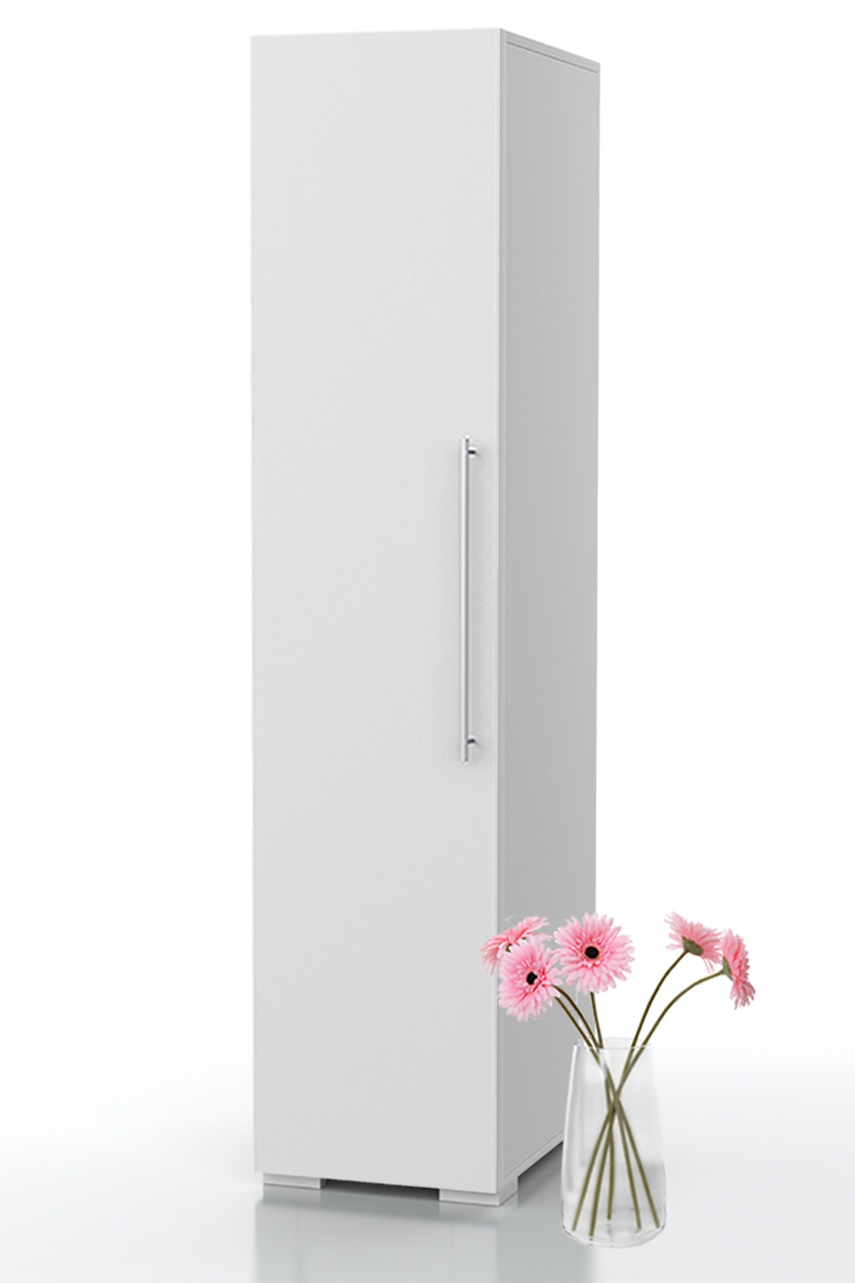 DEKOREX Bny-114 Beyaz Kapaklı Banyo Dolabı