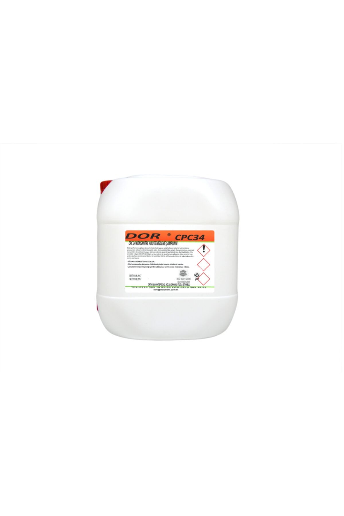 DOR 30 Kg Cpc34 Matik Konsantre Halı Şampuanı