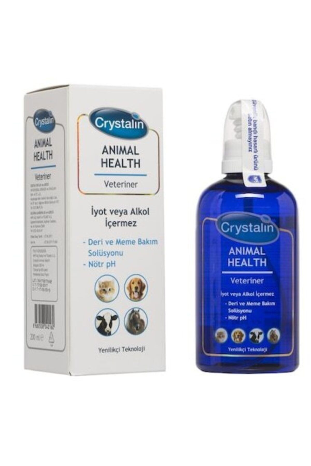 Crystalin Animal Health 200 Ml Kulak Ağız Bakım Spreyi