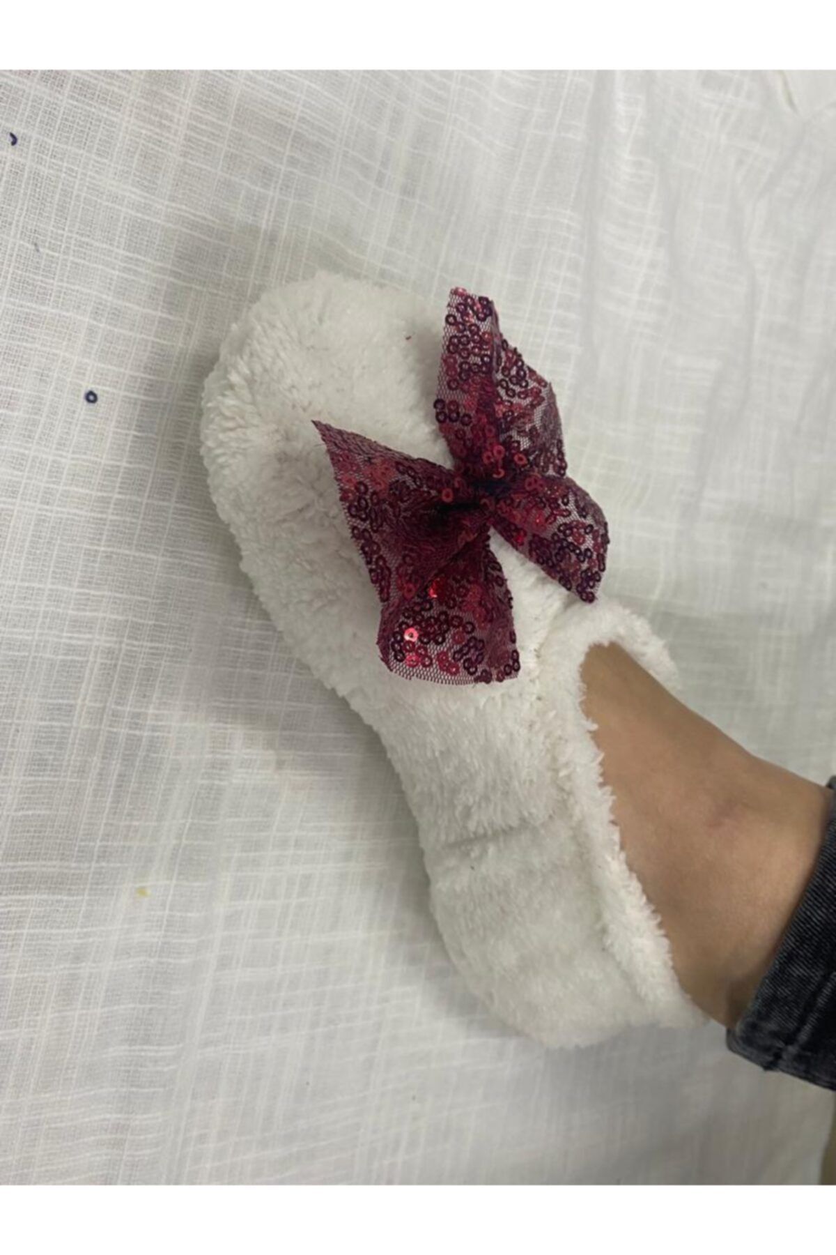 Asist Fiyonklu Panduf Patik ( Wellsoft )