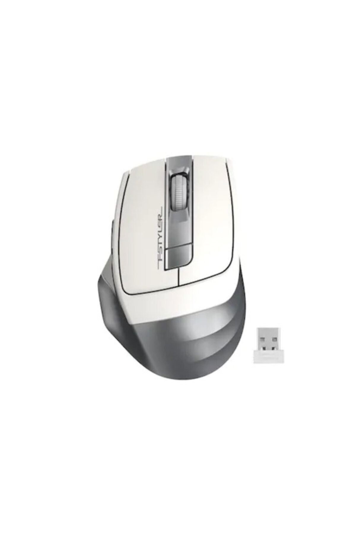 A4 Tech Fg35 (silver)fstyler 2,4ghz Kablosuz Optik Mouse, 10-15metre, 6 Buton, Nano Alıcı