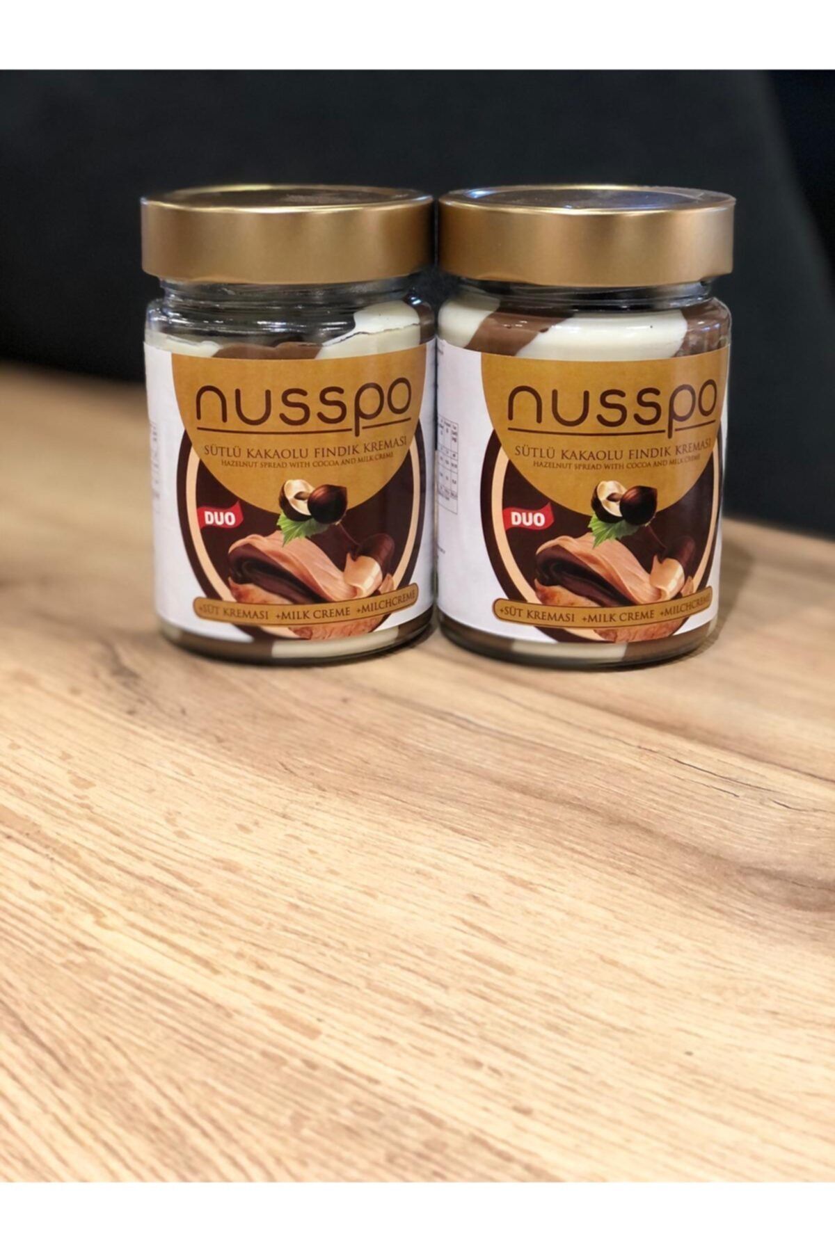 NUSSPO Sütlü Kakaolu Fındık Kreması 2 Adet 350 Gr