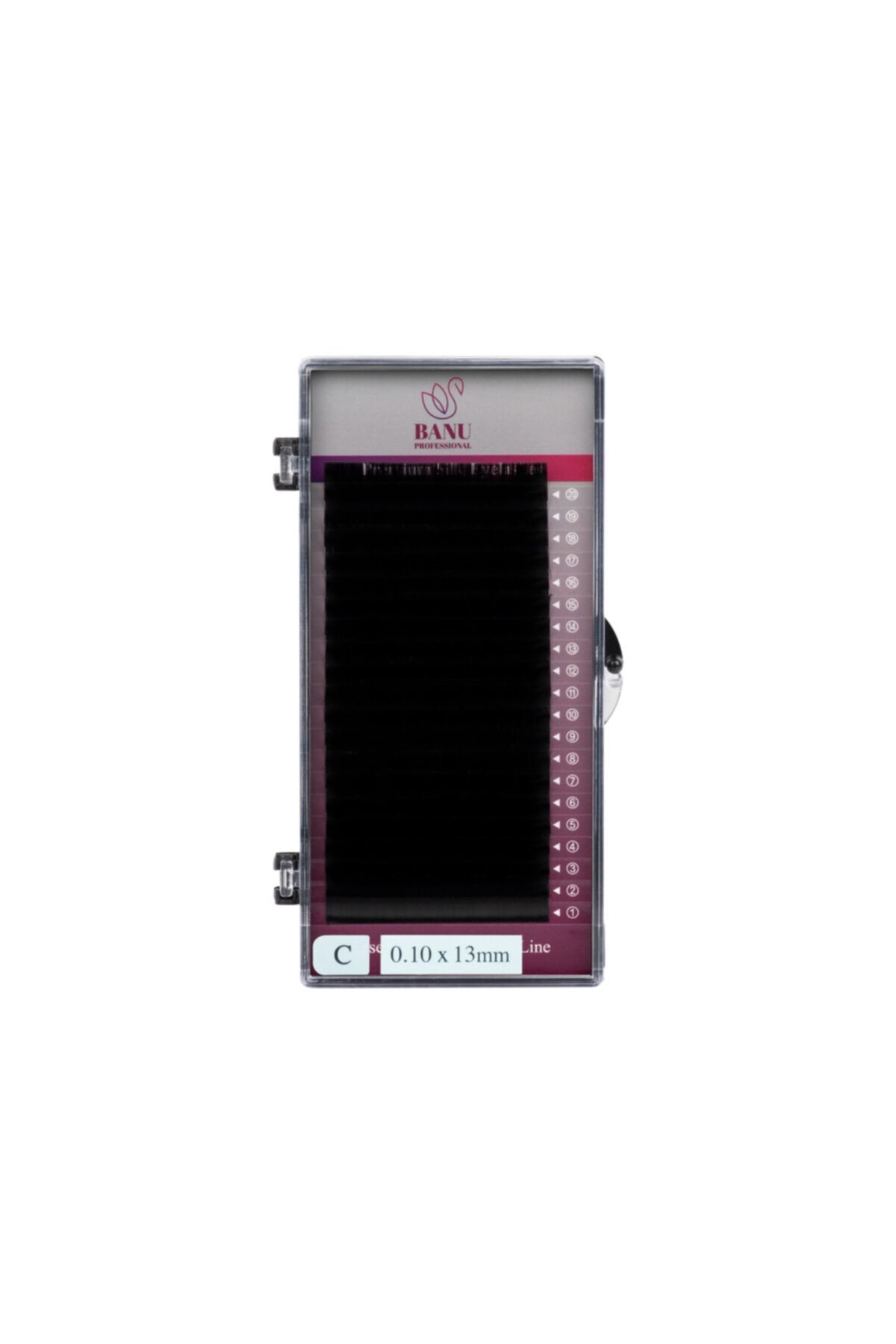Banu Professional Premium Silk İpek Kirpik C-0.10 13 mm