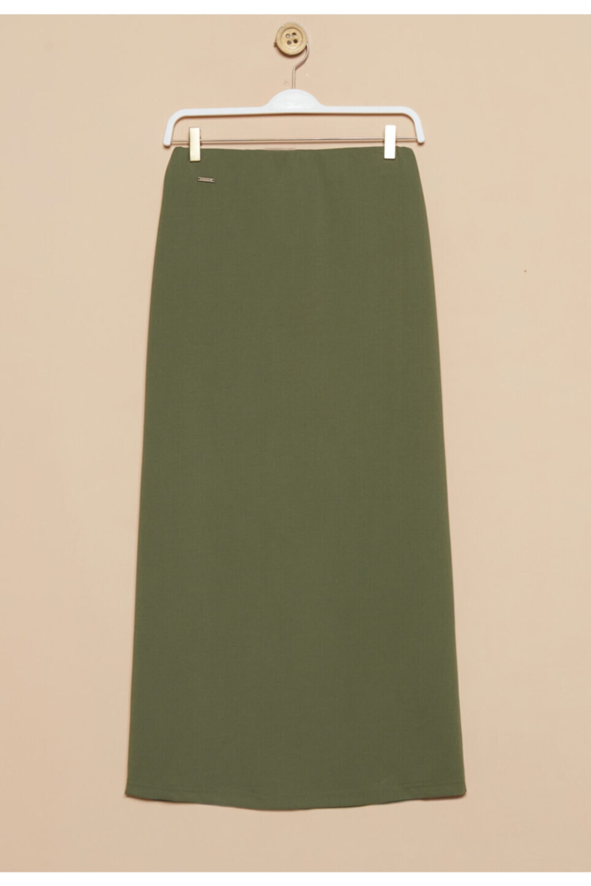 Setrms Haki Beli Lastikli Kalem Etek 2216047
