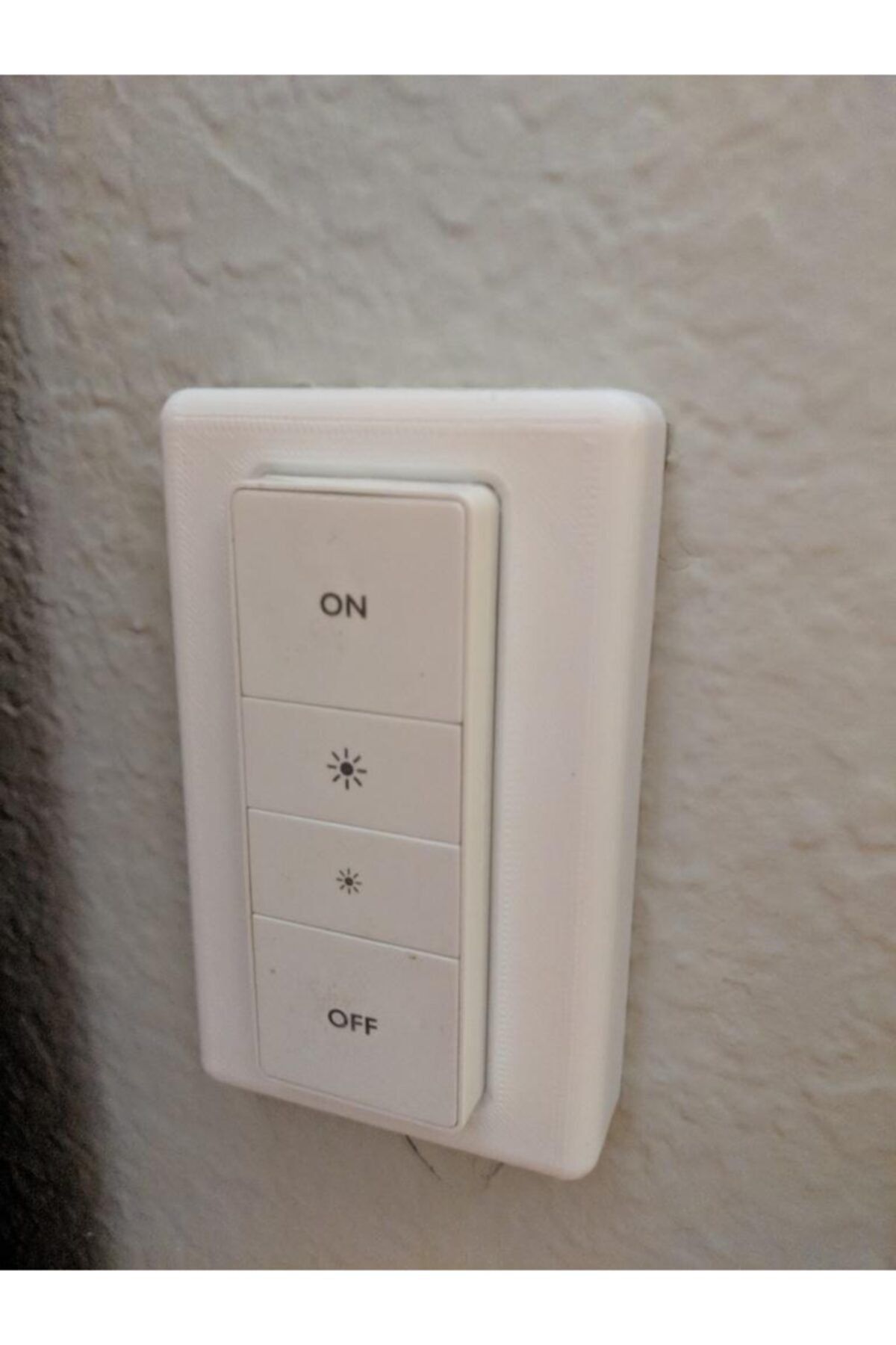 SudoCheap Philips Hue Dimmer Switch Plakası Abd Versiyonunu Kapsar Plastik Aparat