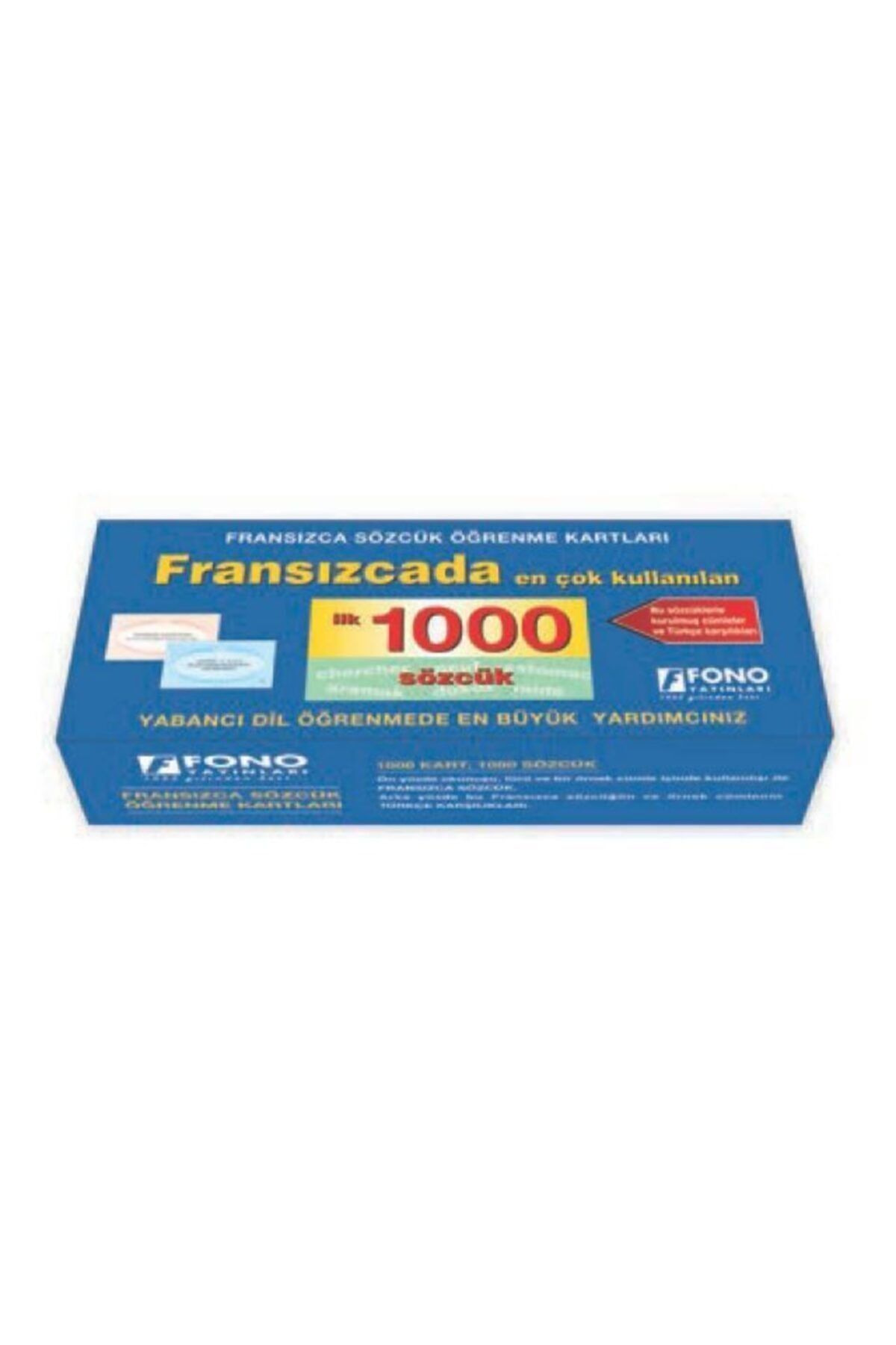 Fono Yayınları Fransızcada Ilk 1000 Sözcük Kartları