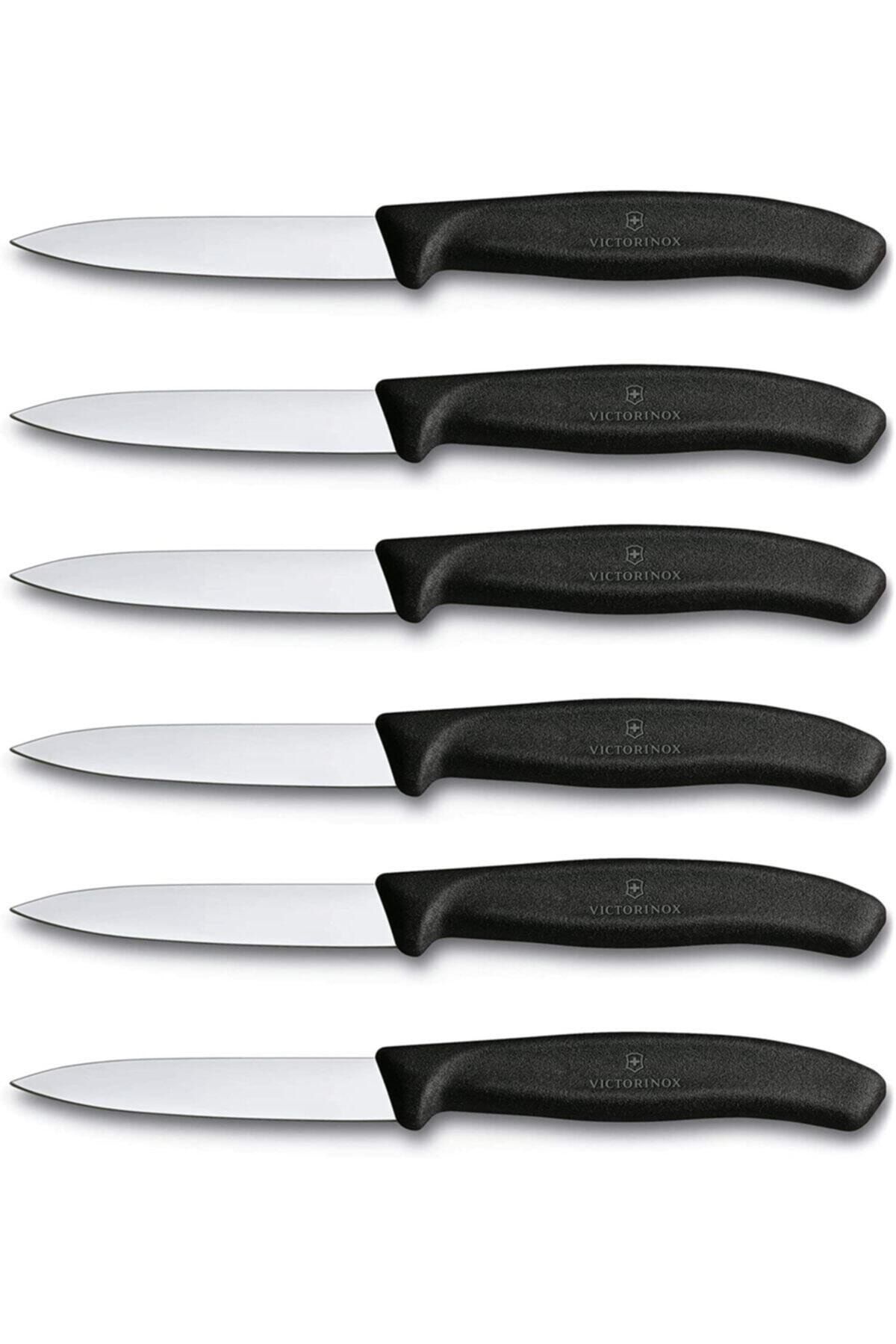 Victorinox Siyah 6'lı Bıçak Seti