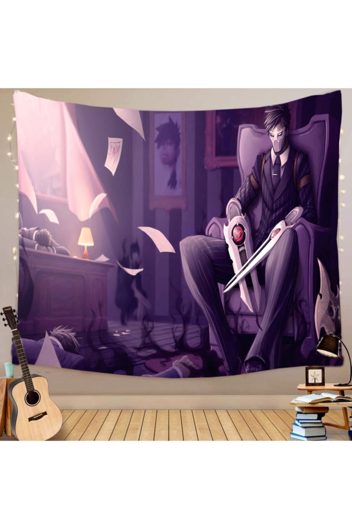 massare Gamer Oyuncu Odası Duvar Örtüsü Halısı Tapestry