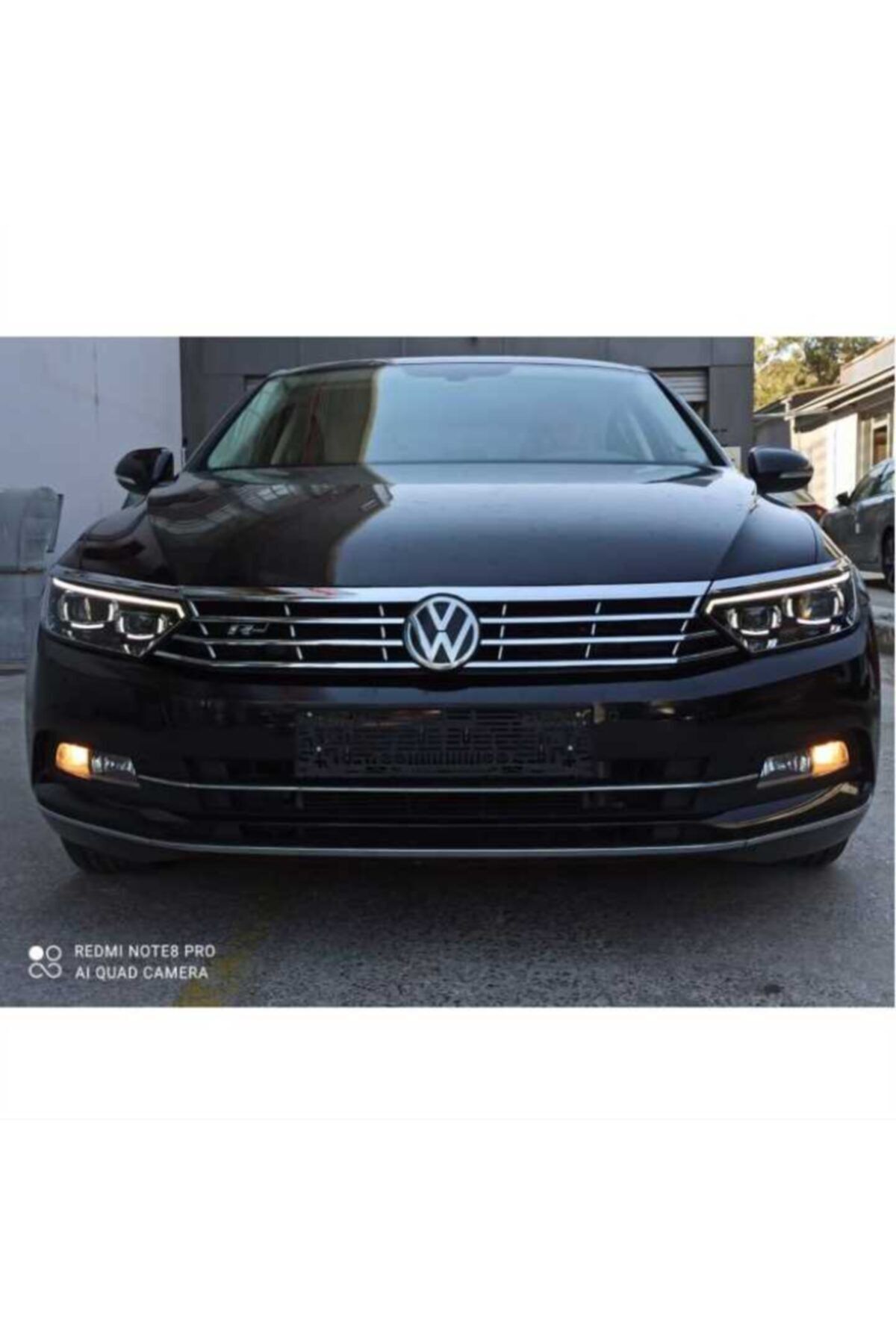 autogp Volkswagen Passat B8 2015-2018 B8,5 Görünümlü Led Far (double U)