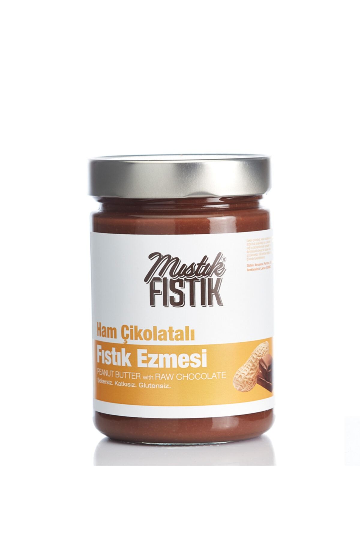 Mıstık Fıstık 600 G. Ham Çikolatalı Fıstık Ezmesi