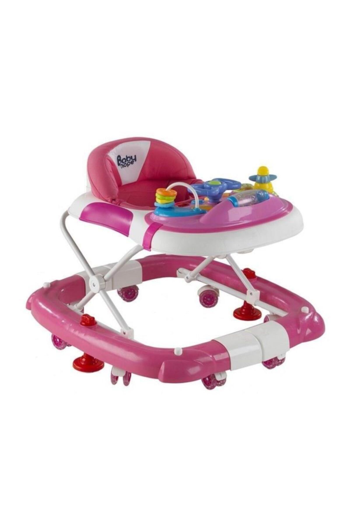 BabyHope 212 Royal Sallanan Yürüteç Pembe