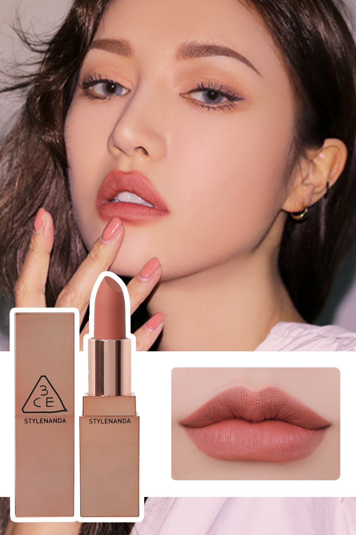 3CE Yoğun Pigmentli Mat Ruj Mood Recipe Matte Lip Color Brunch Time #226