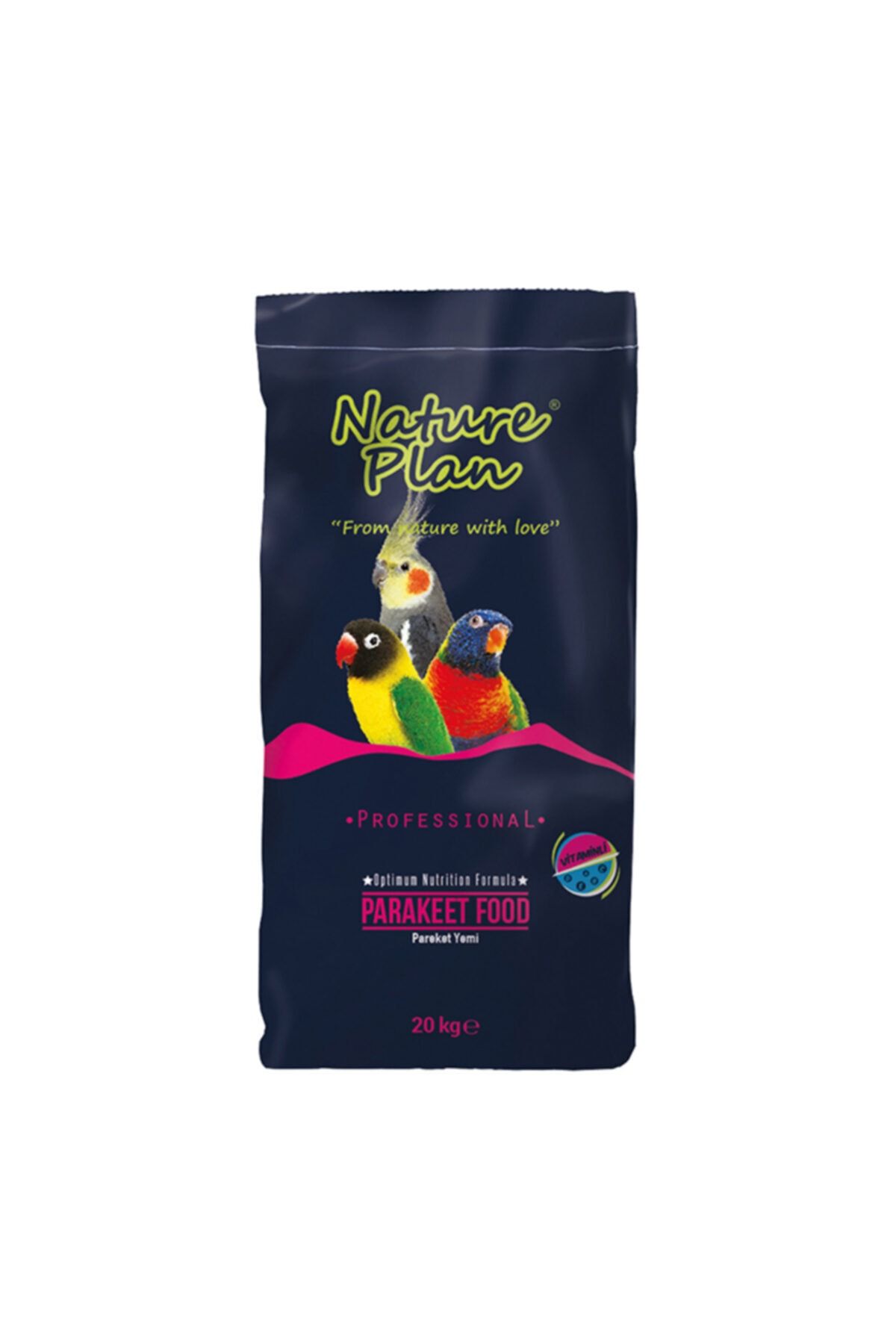 Nature Plan 20 Kg Paraket Yemi
