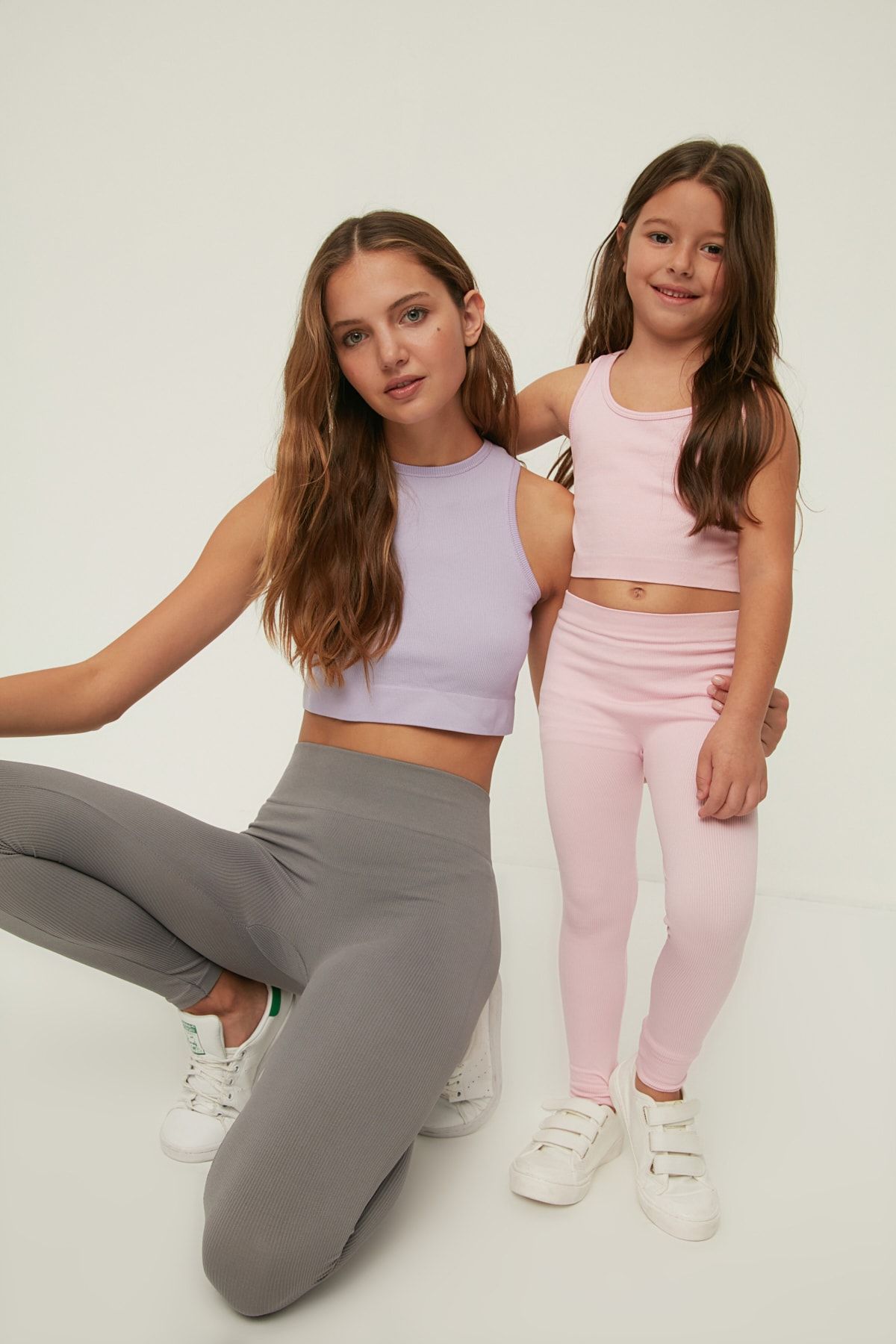TRENDYOLMİLLA Lila Seamless Halter Yaka Spor Sütyeni TWOSS21SS0024