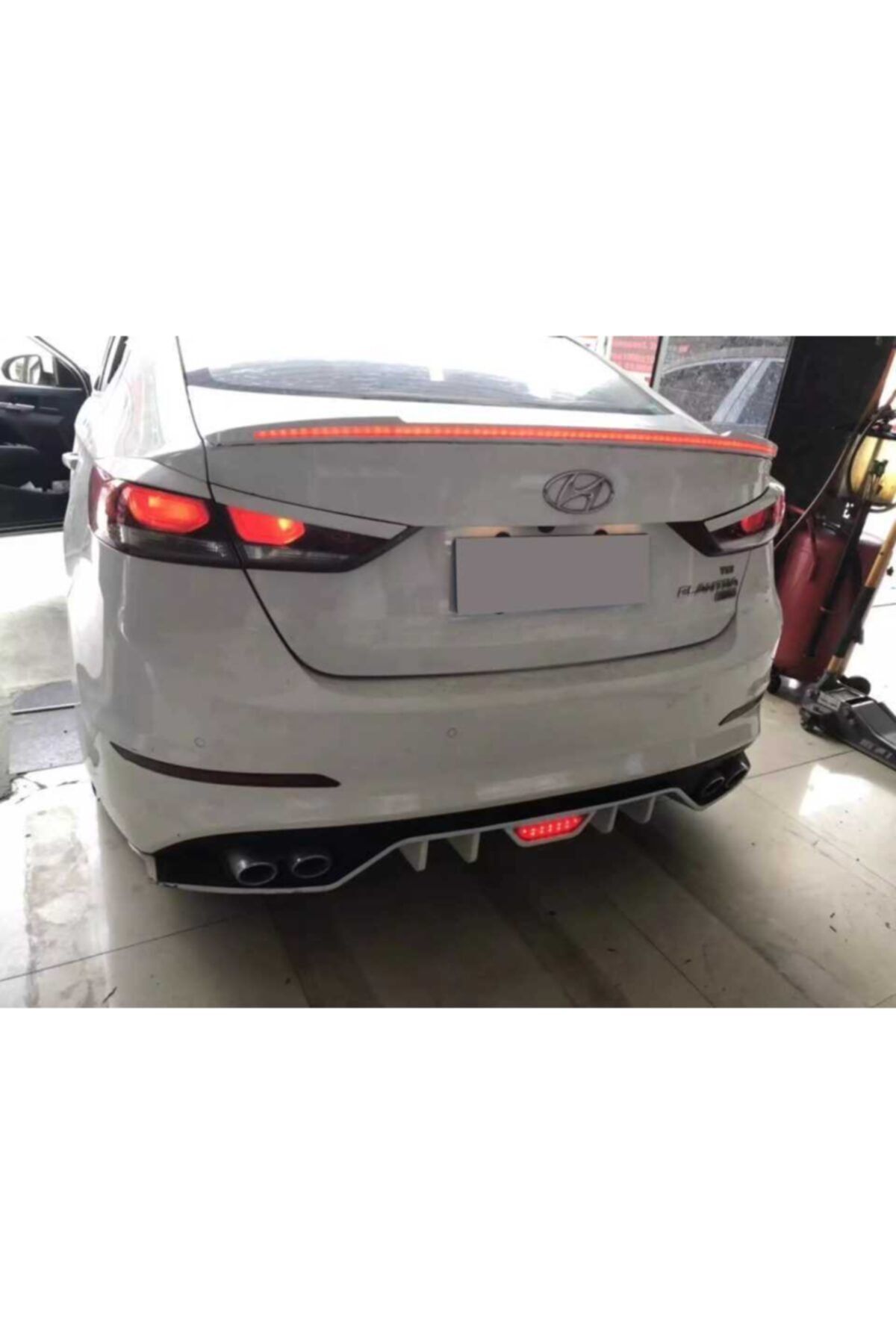 autogp Hyundaı Elantra 2014-2018 Led Spoıler  Uyumlu