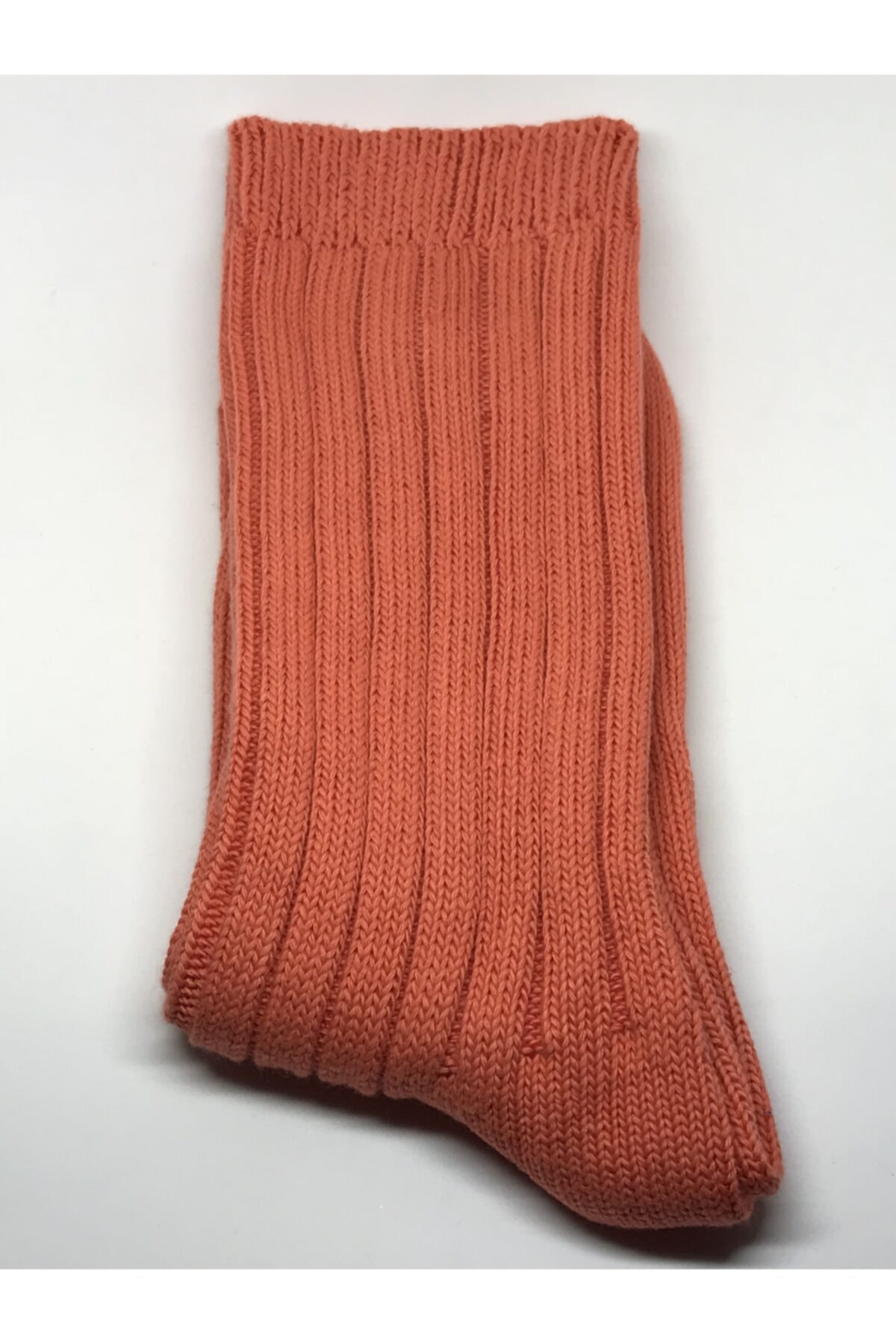 ÇorapGezegeni Unisex Turuncu Renk Bot Çorabı