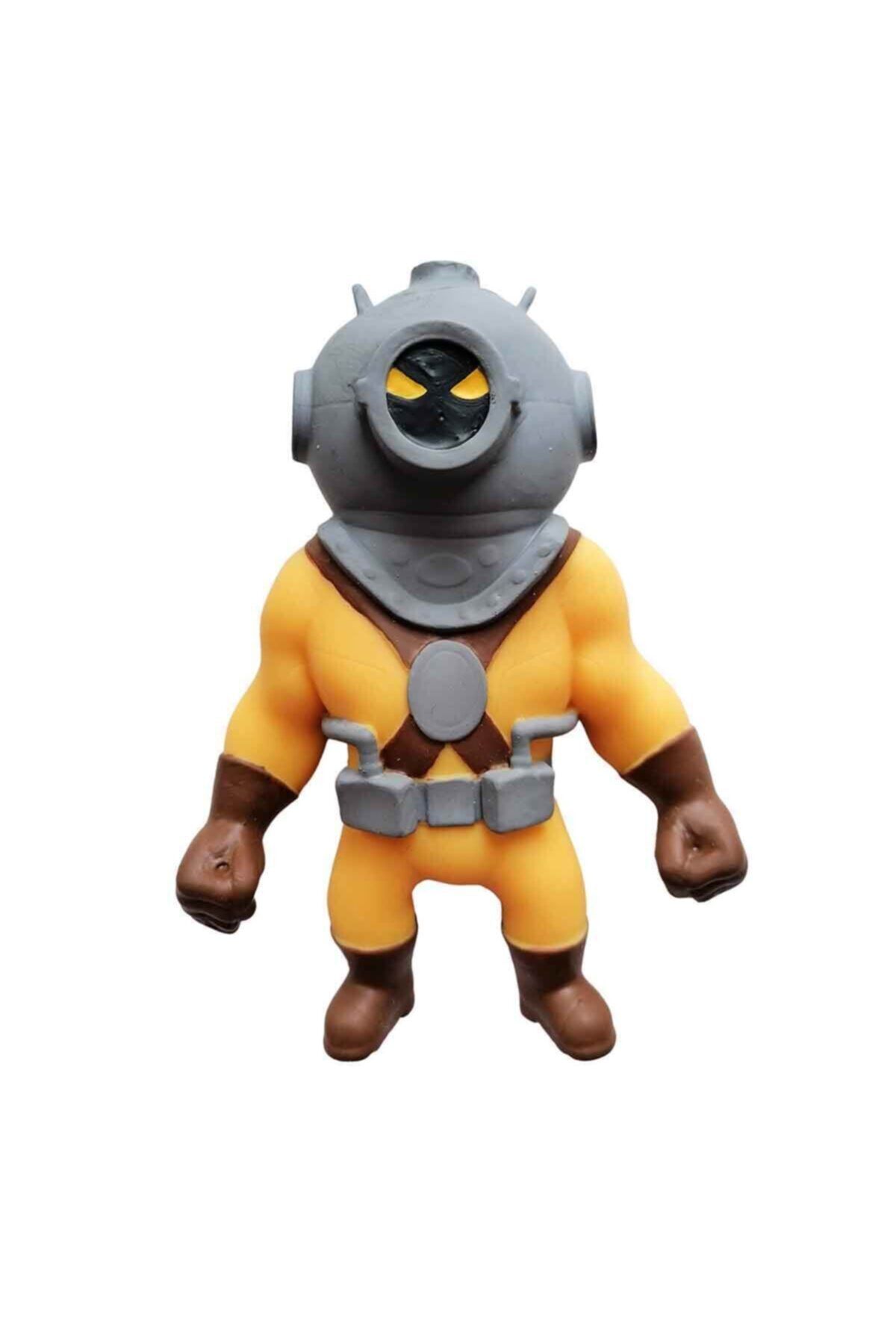 Sunman Monster Flex Süper Esnek Figür S4 15 cm.  Ghost Diver