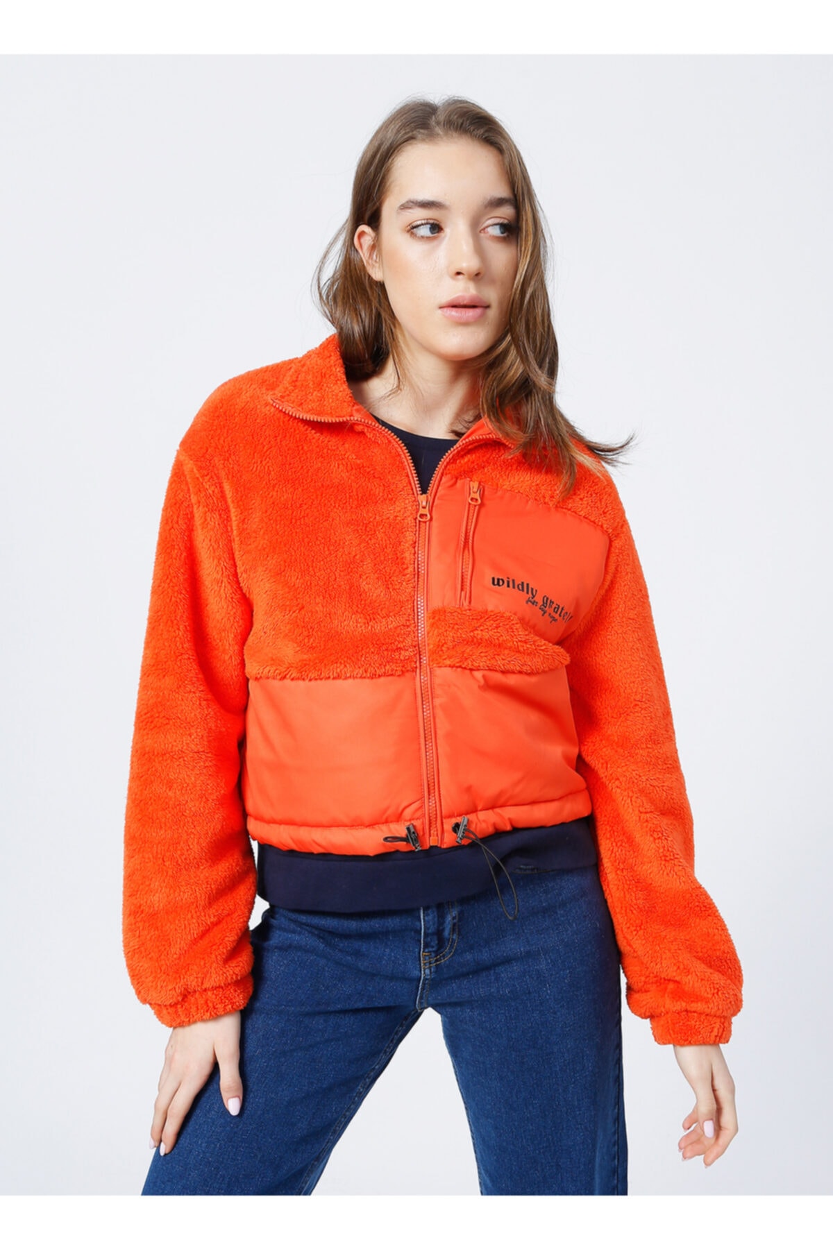 LİMON COMPANY Limon Sweatshırt, L, Turuncu