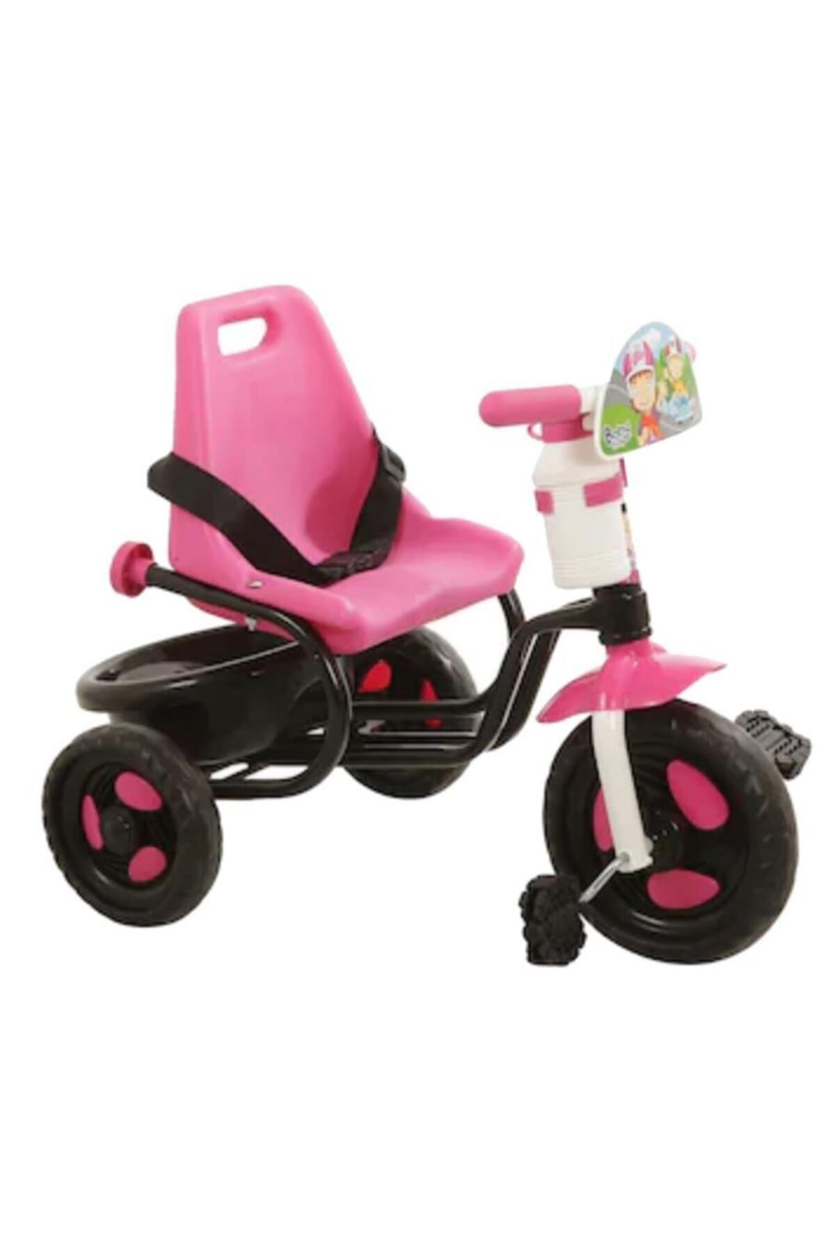 BabyHope 101 Prens Pembe-siyah 3 Tekerlekli Bisiklet