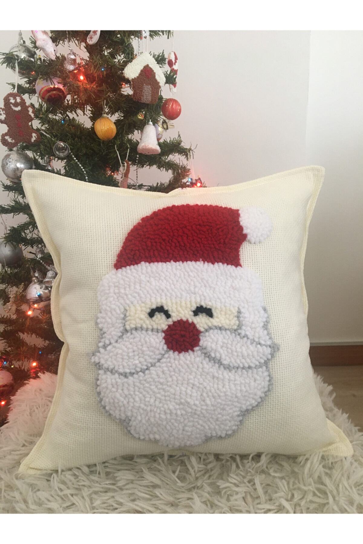 Mommy Punchy El Yapımı Noel Baba Punch Kırlent