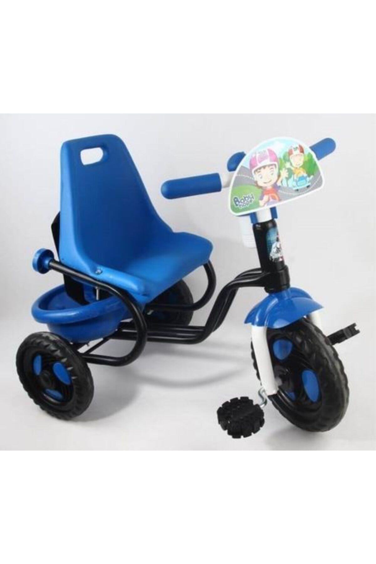 BabyHope 101 Prens Mavi Siyah 3 Tekerlekli Bisiklet