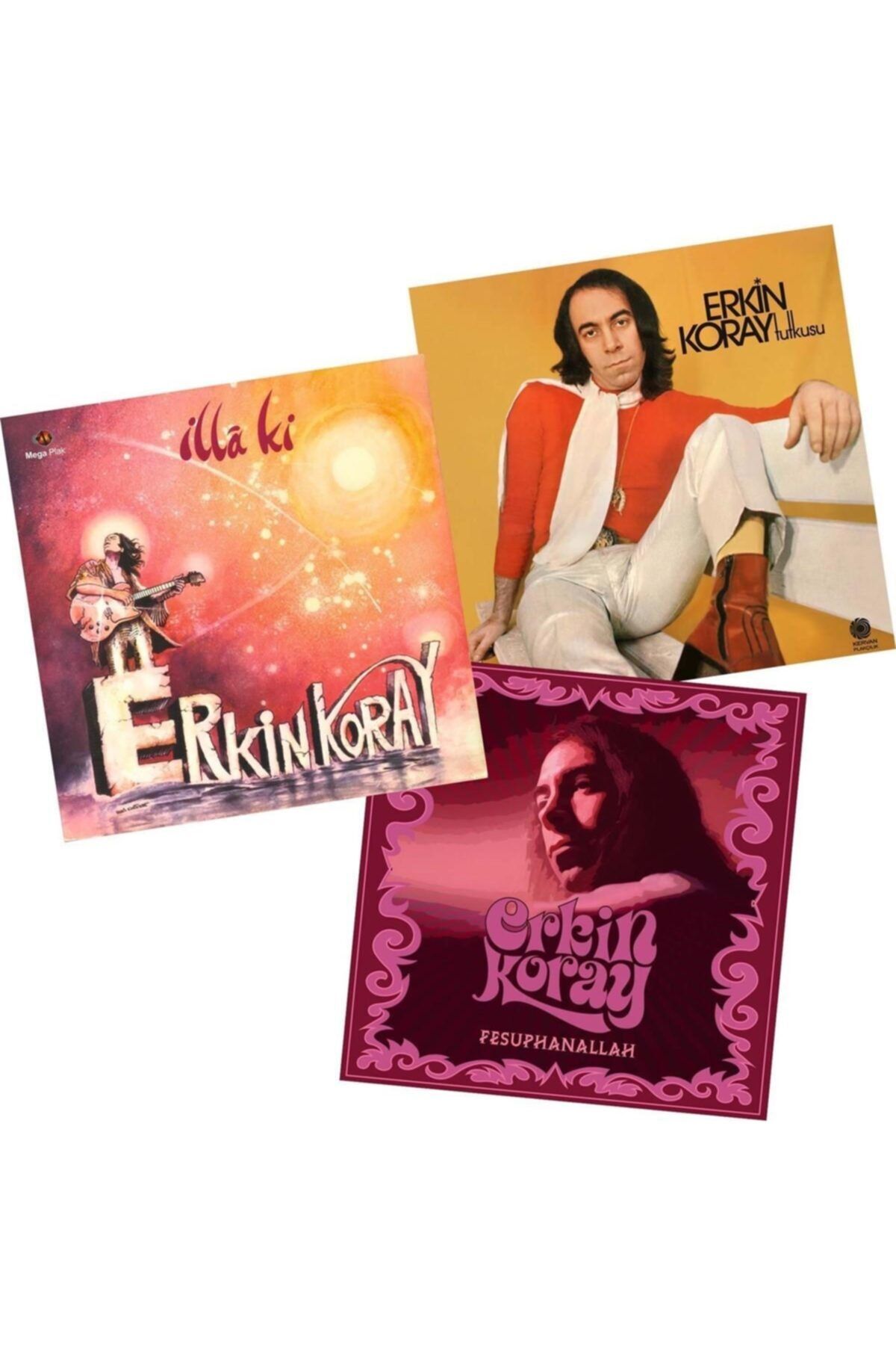 Kervan Müzik Erkin Koray (3 Plak Özel Set)