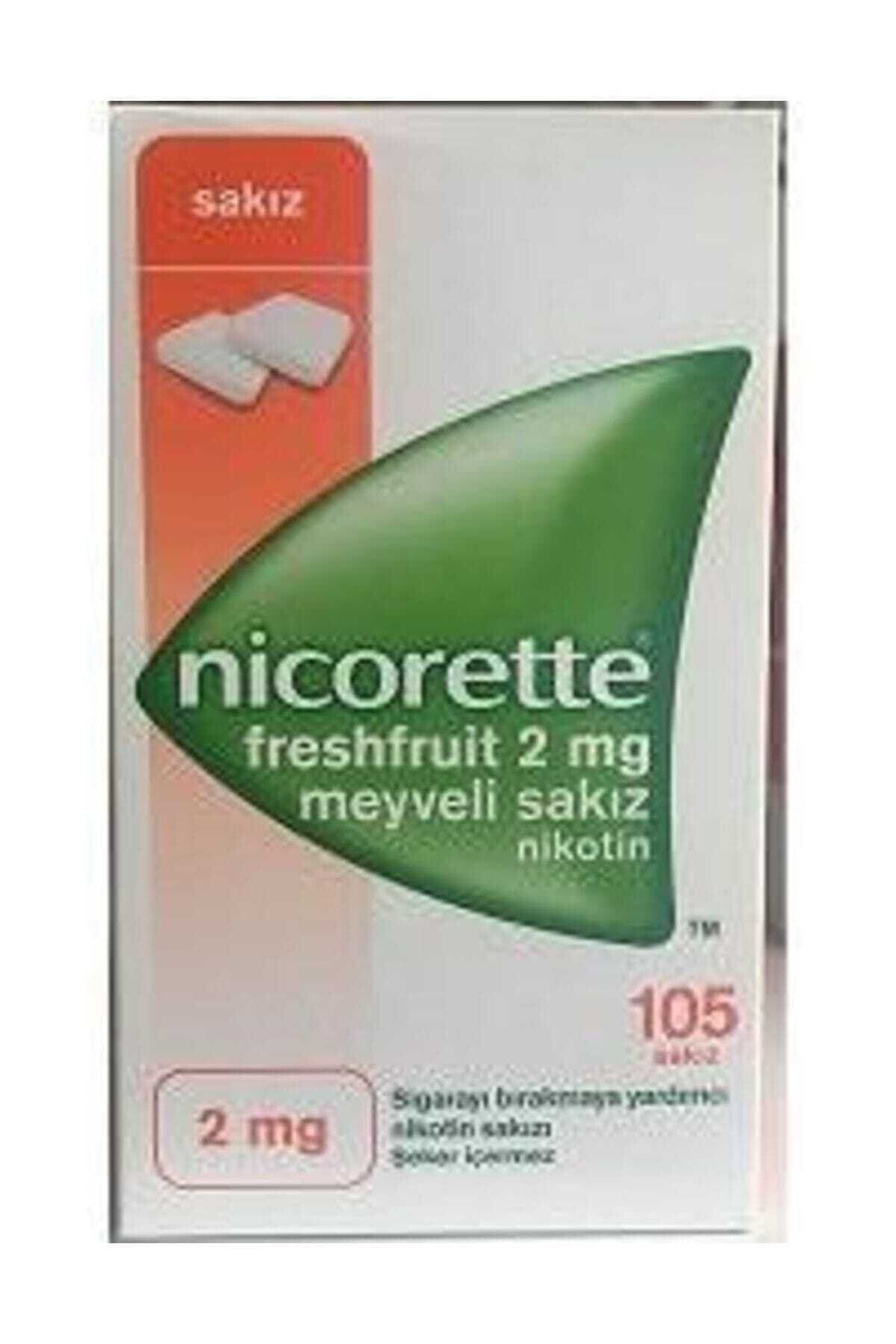 Nicorette Freshfruit 2mg Meyveli 105 Sakız Nikotin