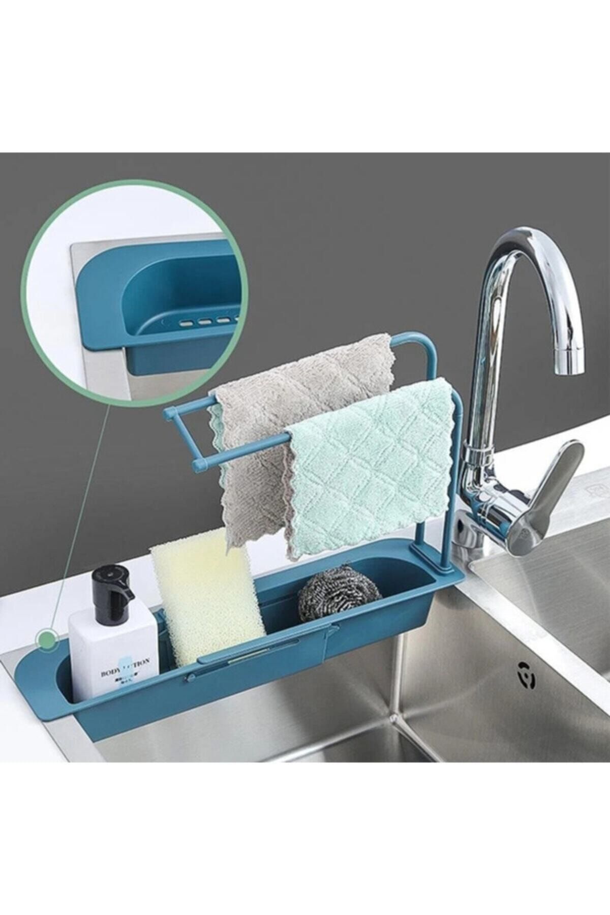 OME LIFE Teleskopik Lavabo Rafı