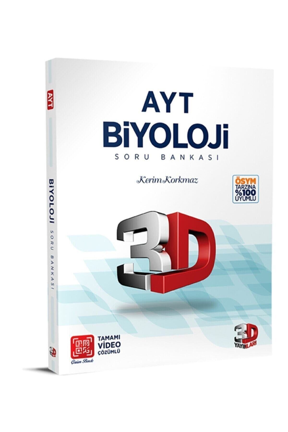 Çözüm Yayınları Ayt 3d Biyoloji Tamamı Video Çözümlü Soru Bankası