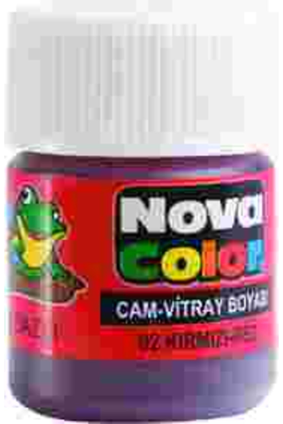 Nova Color Nc-150 Su Bazlı Cam Boyası Kırmızı