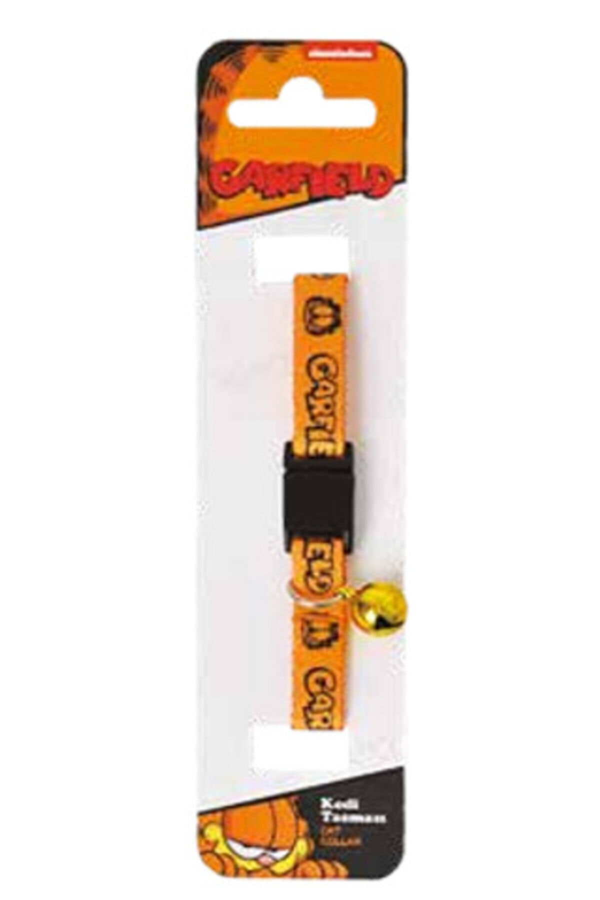 GARFIELD Boyun Tasması Sarı Graffıtı Font