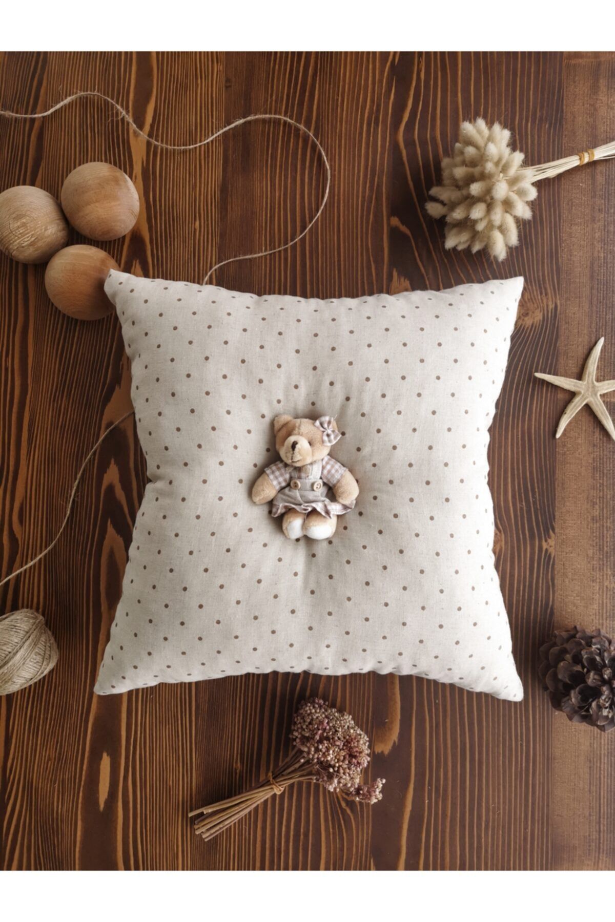 Helia Home Ayıcıklı Bebek/çocuk Odası Kırlenti/yastığı