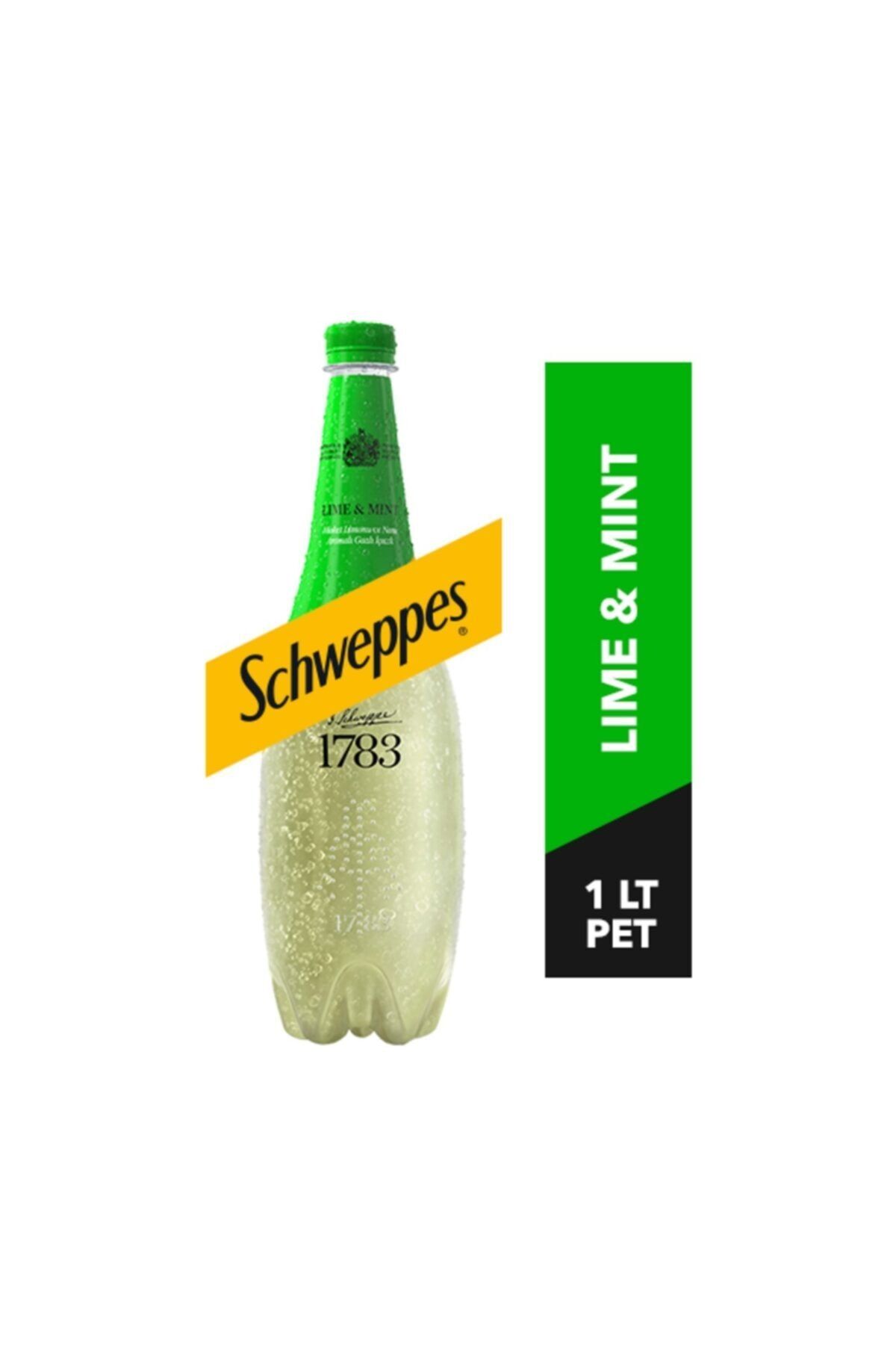 Schweppes Misket Limonu Ve Nane Aromalı Gazlı Içecek Pet 1 L