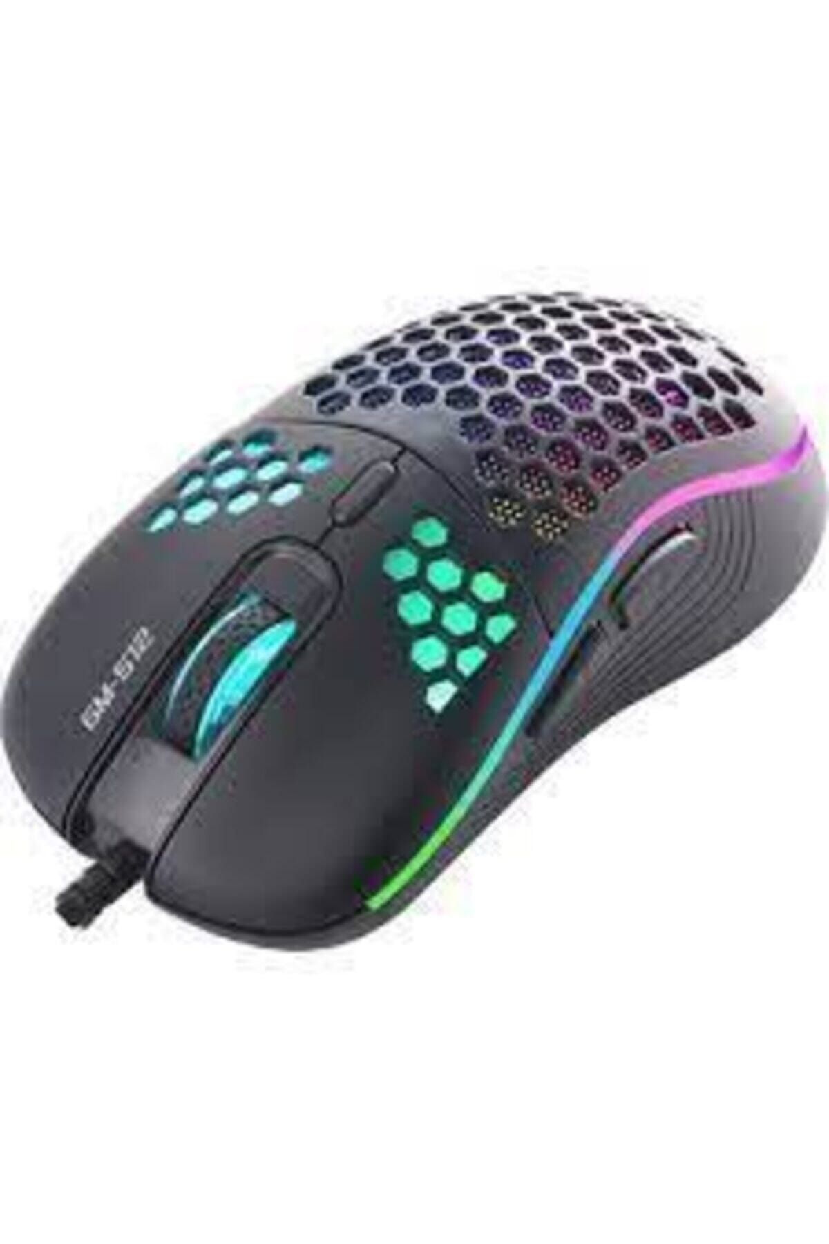 BLUE İNTER Kablolu Rgb Optik Oyuncu Mouse Gm-512