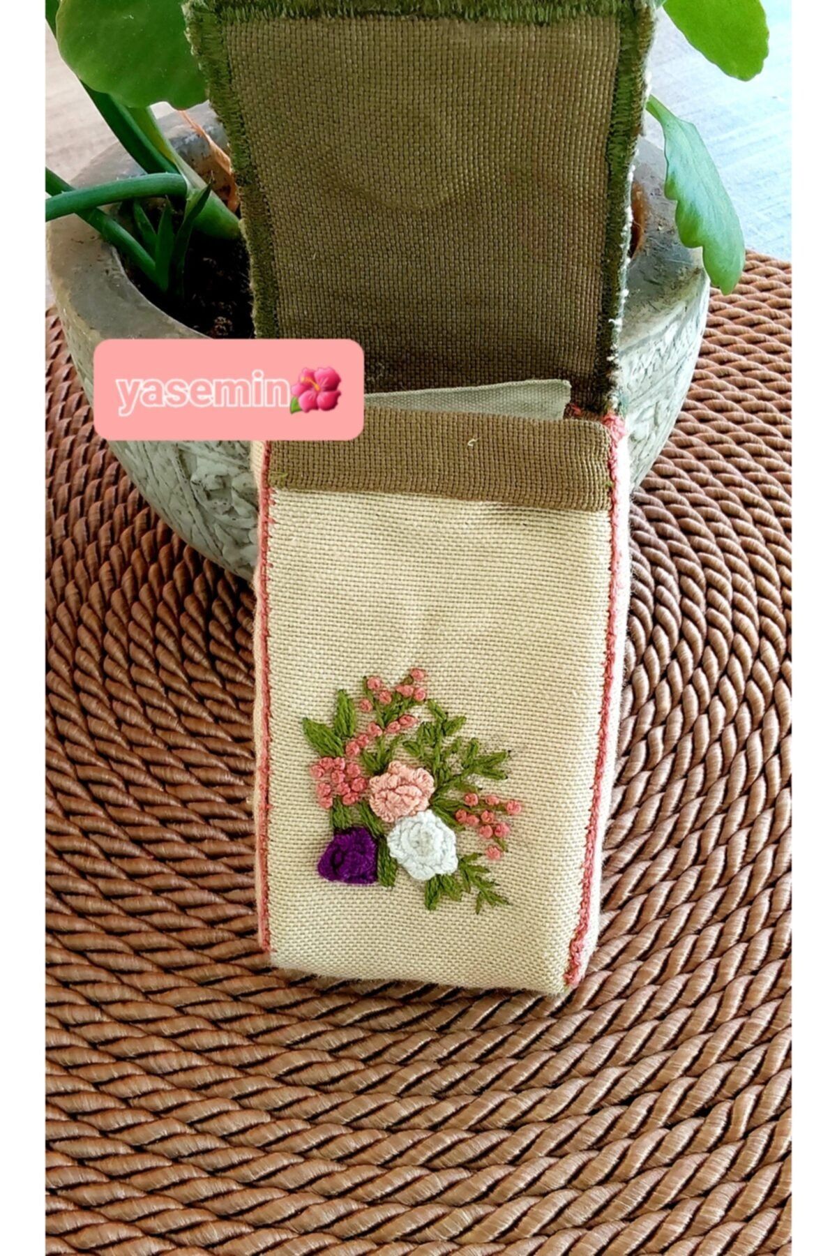 myyasminhome Kumaş,nakışlı Sigara Kılıfı