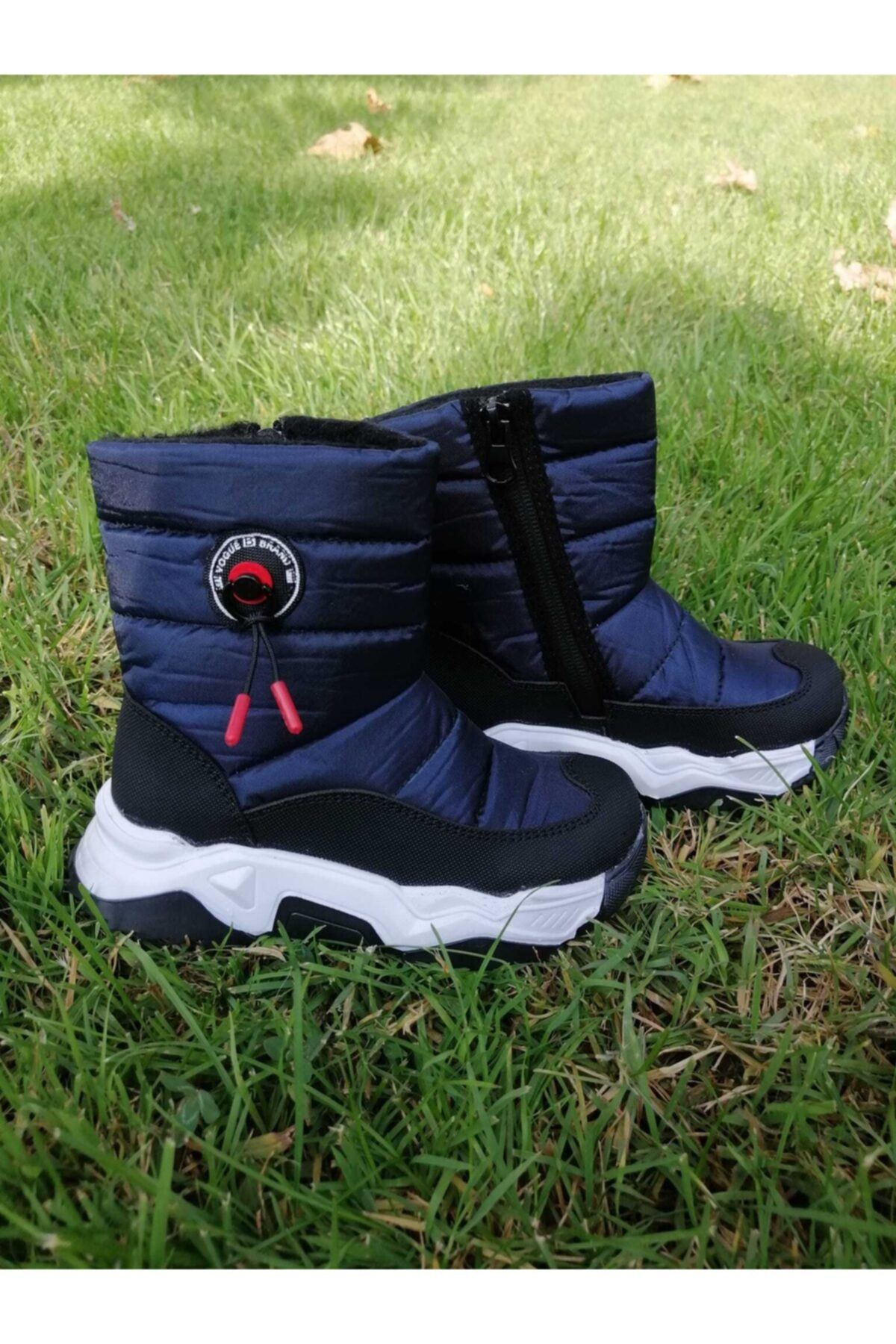 MOLY KIDS Erkek Çocuk Kar Botu Içi Kısa Kürklü