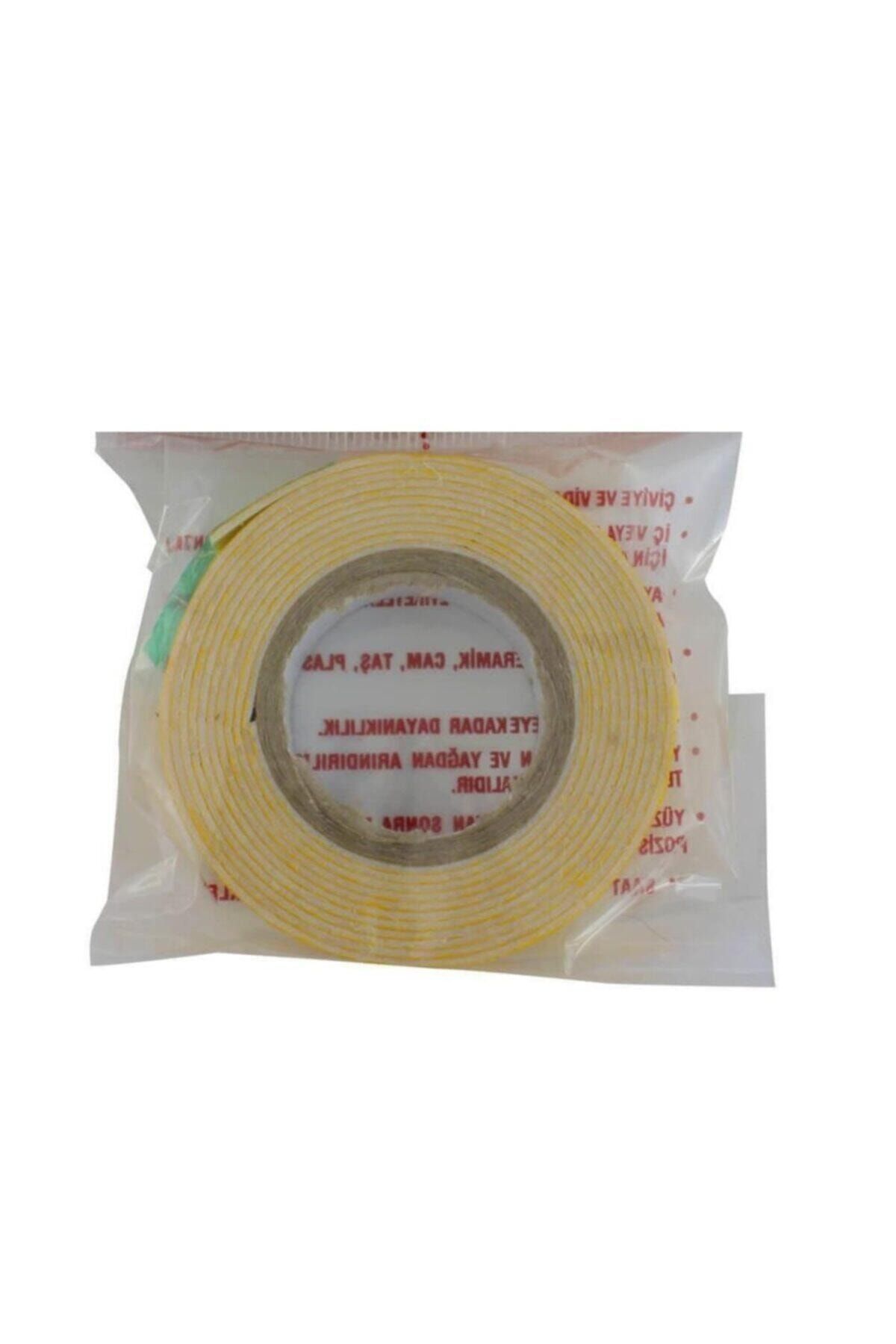 Vege Ve-ge Çift Taraflı Yapışkanlı Köpük Montaj Bandı 19mm X 2mt 200kg/m2