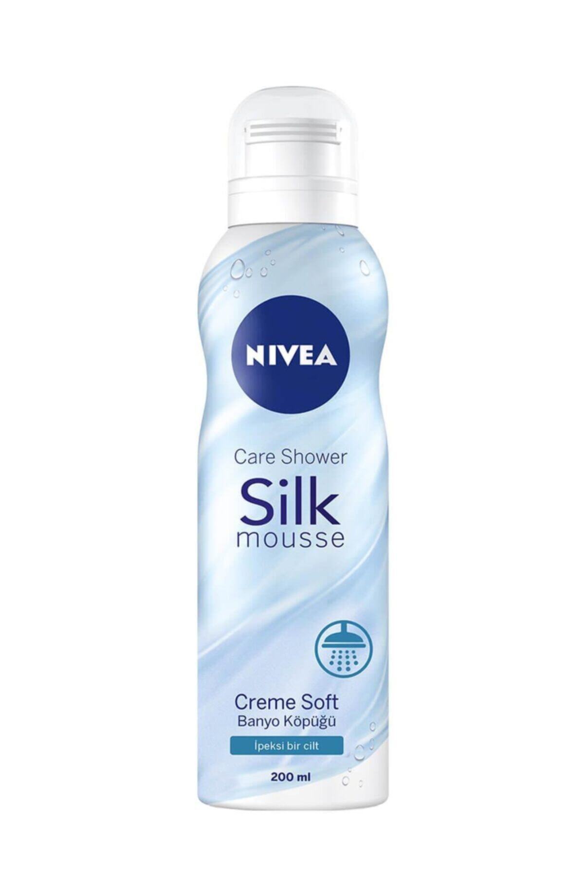 Nivea Creme Soft Duş Köpüğü 200 Ml Silk Mousse