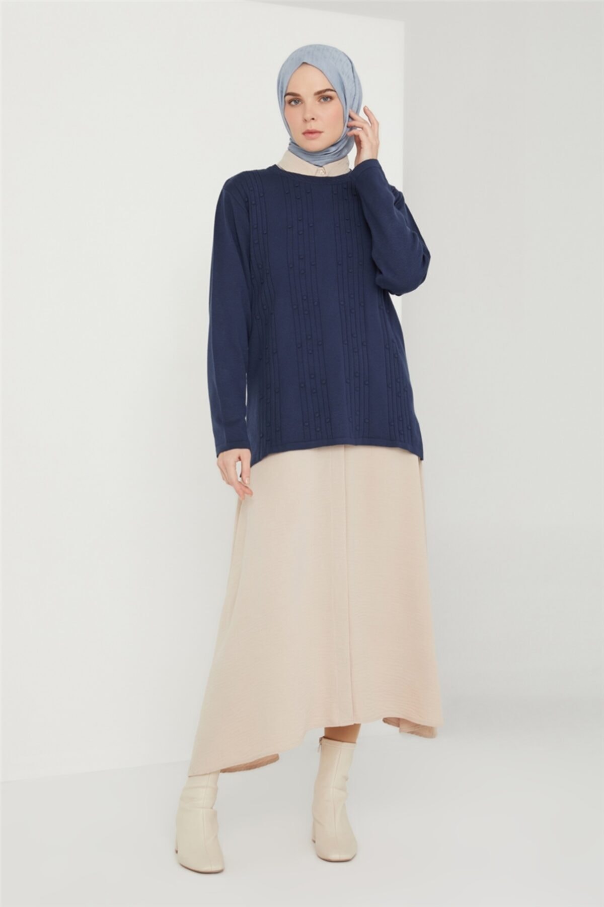 Armine Kazak 21kd9026 Lacivert