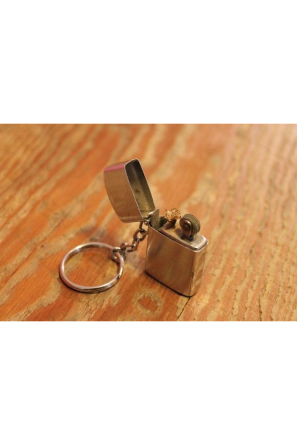 hanec Mini Zippo Benzinli Hediyelik Çakmak Anahtarlık
