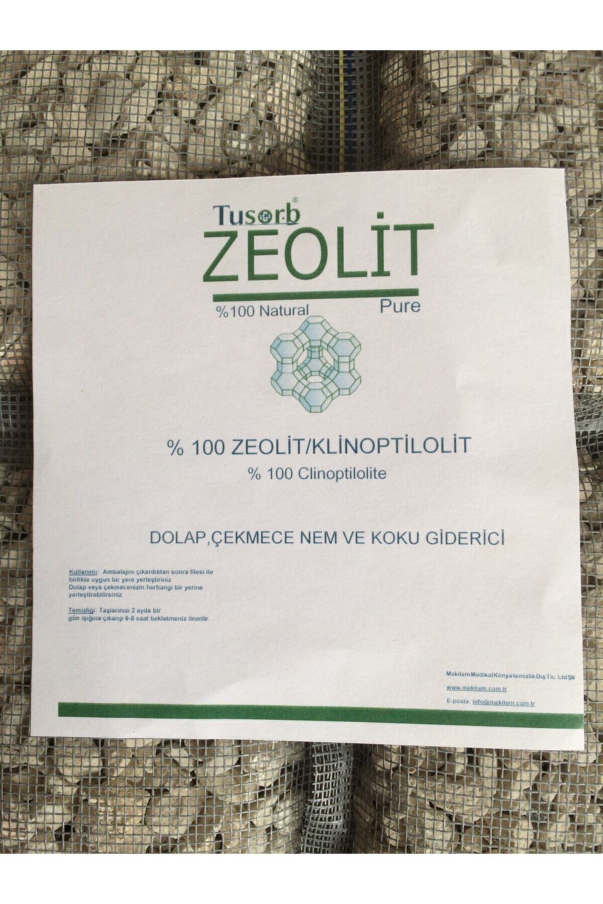 Tusorb Zeolit Dolap Çekmece Nem ve Koku Alıcı (4x100=400gr)