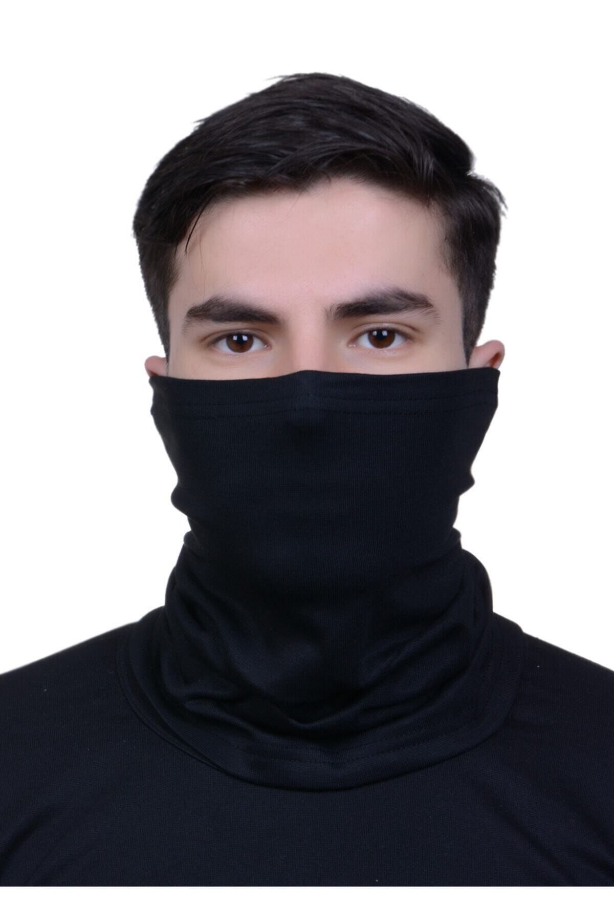 SARFEX Siyah Askeri Outdoor Extreme Termal Boyunluk
