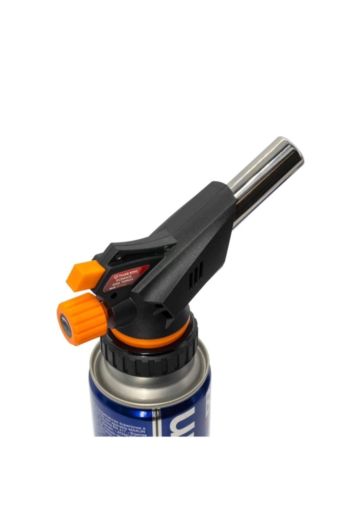 Tıger Kıng Bütan Gaz Torch Kamp Pürmüz Seti 2 Tüplü Ws-509c